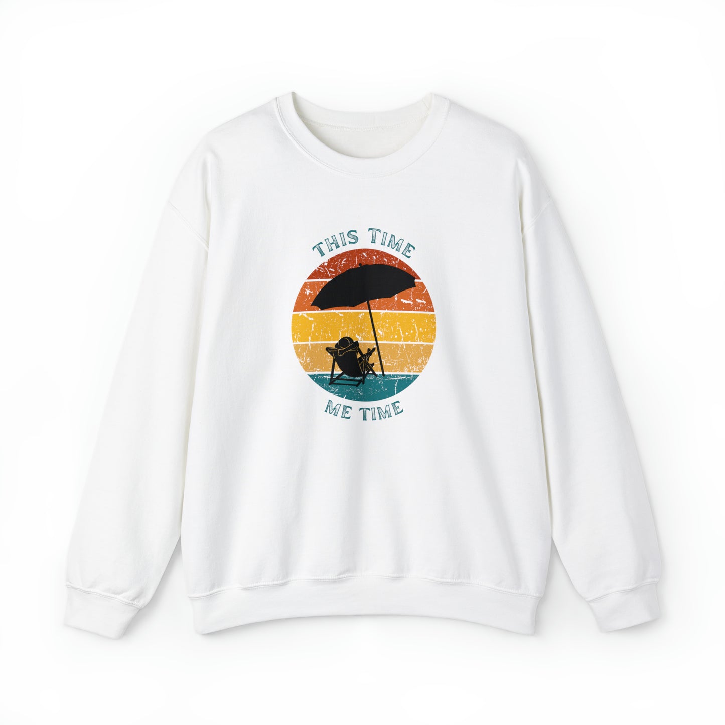 This Time Me Time - Heavy Blend™ Crewneck Sweatshirt