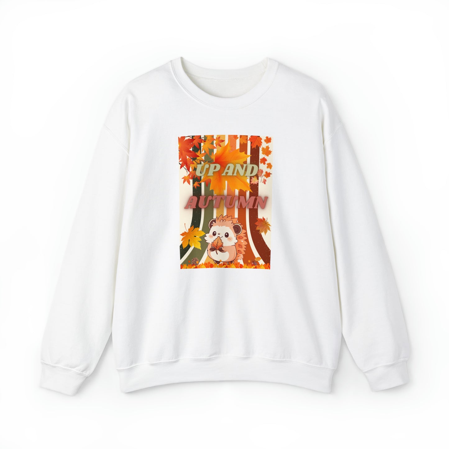 Up And Autumn - Heavy Blend™ Crewneck Sweatshirt
