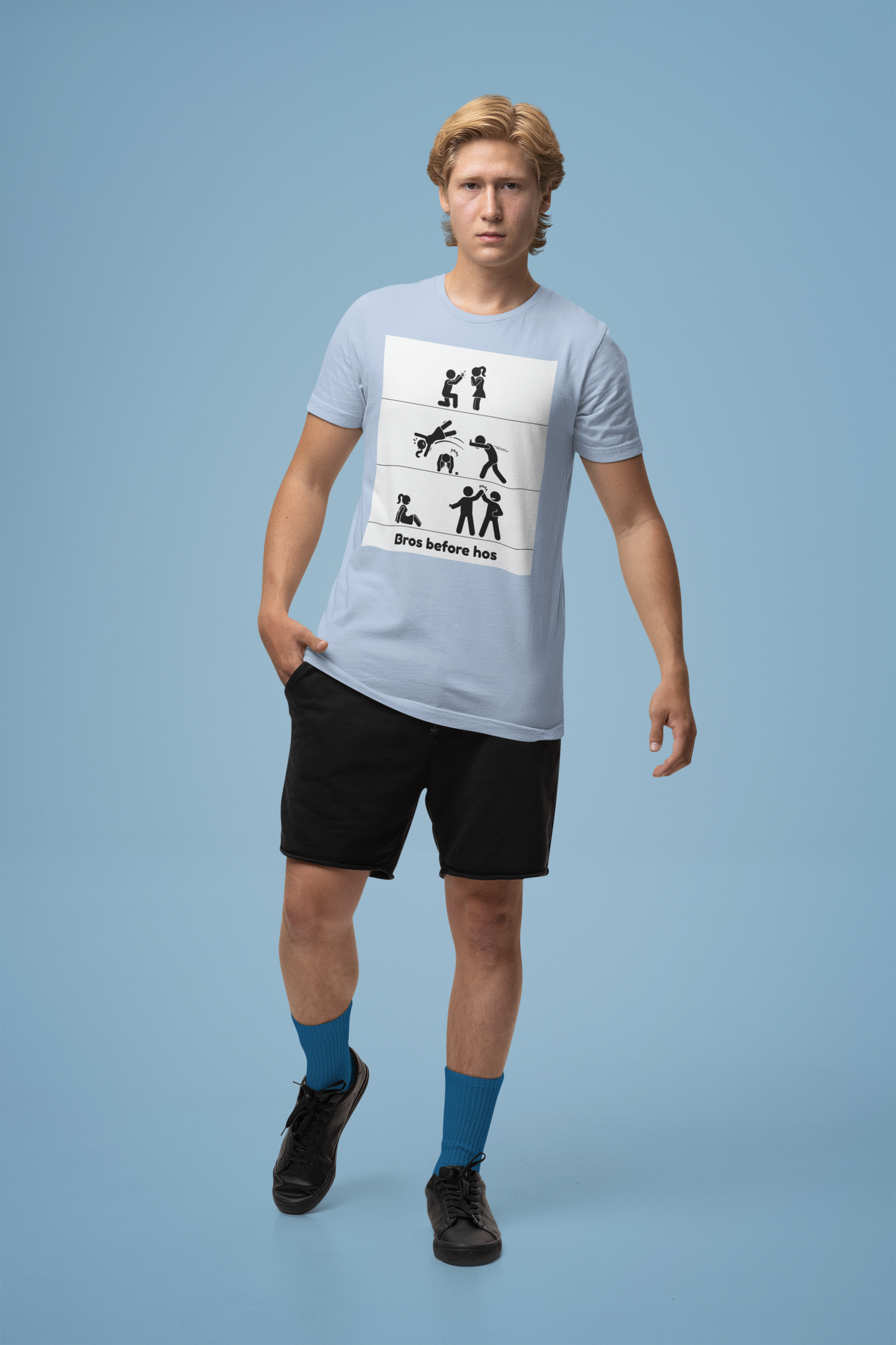 Bros Before Hos - Unisex Jersey Short Sleeve Tee