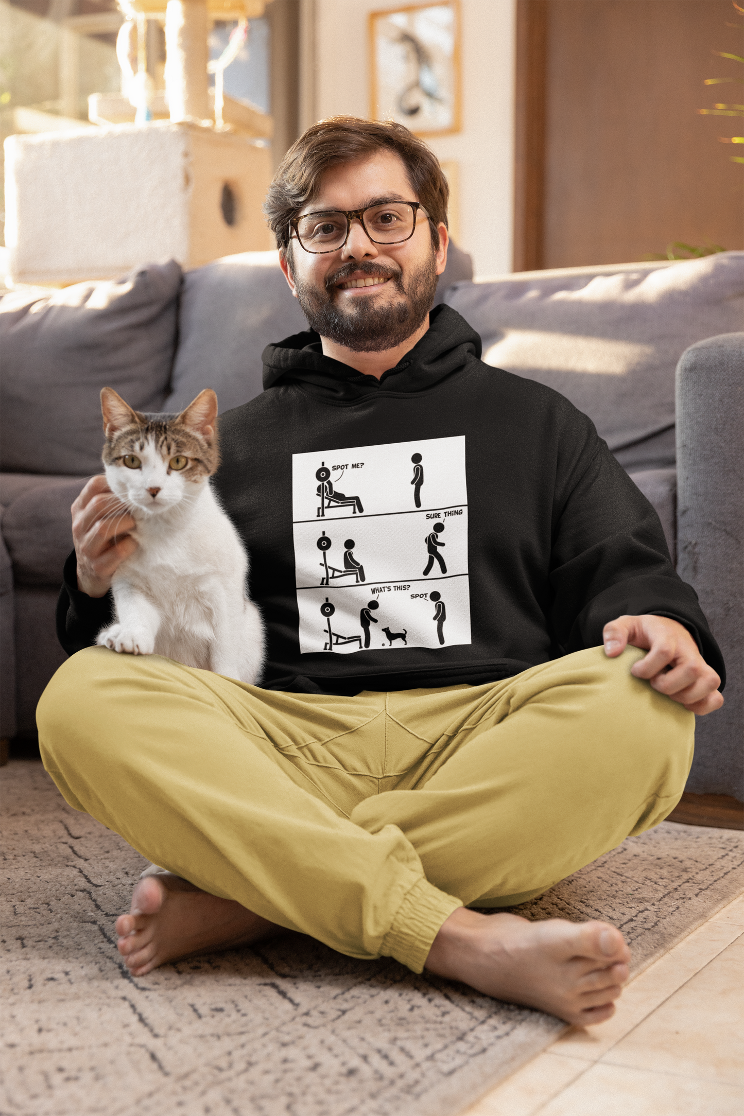 Spot Me? - Unisex Heavy Blend™ Hooded Sweatshirt