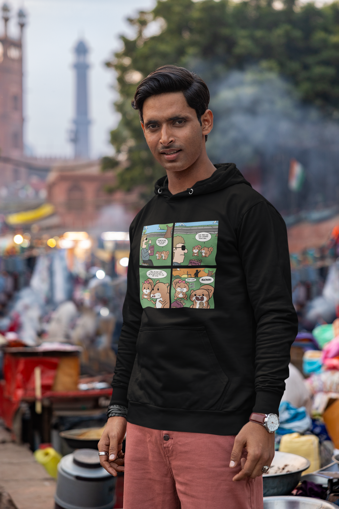 Squirrel Scammers - Heavy Blend™ Hooded Sweatshirt