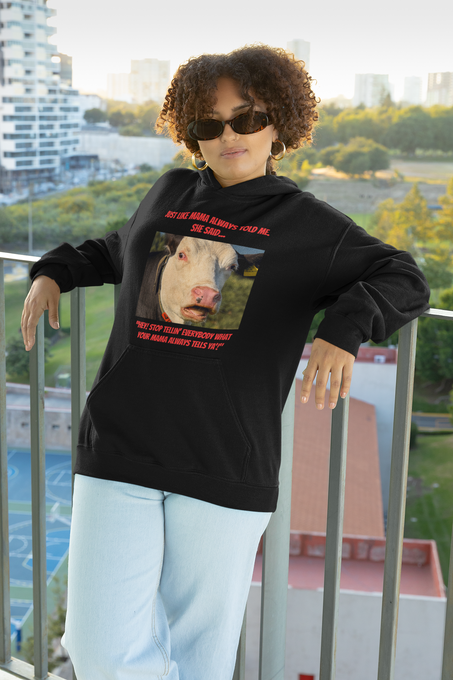 Just Like Mama Always Told Me - Heavy Blend™ Hooded Sweatshirt