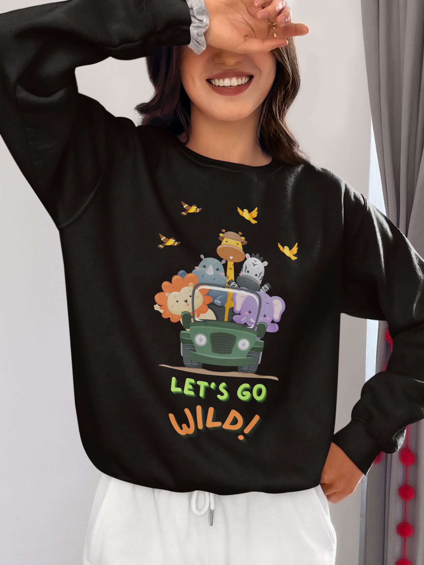 Let's Go Wild! - Unisex Heavy Blend™ Crewneck Sweatshirt