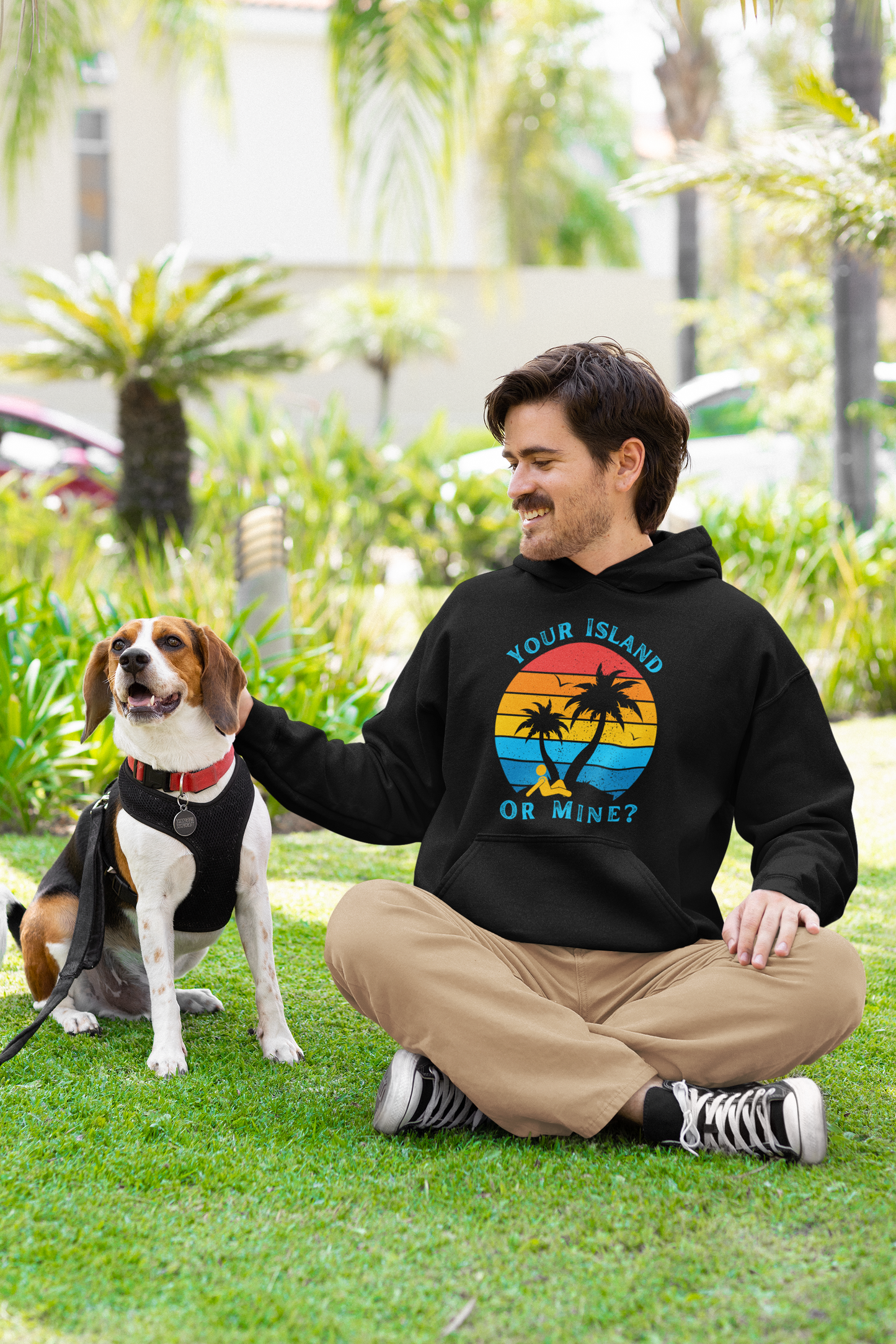 Your Island Or Mine? - Heavy Blend™ Hooded Sweatshirt