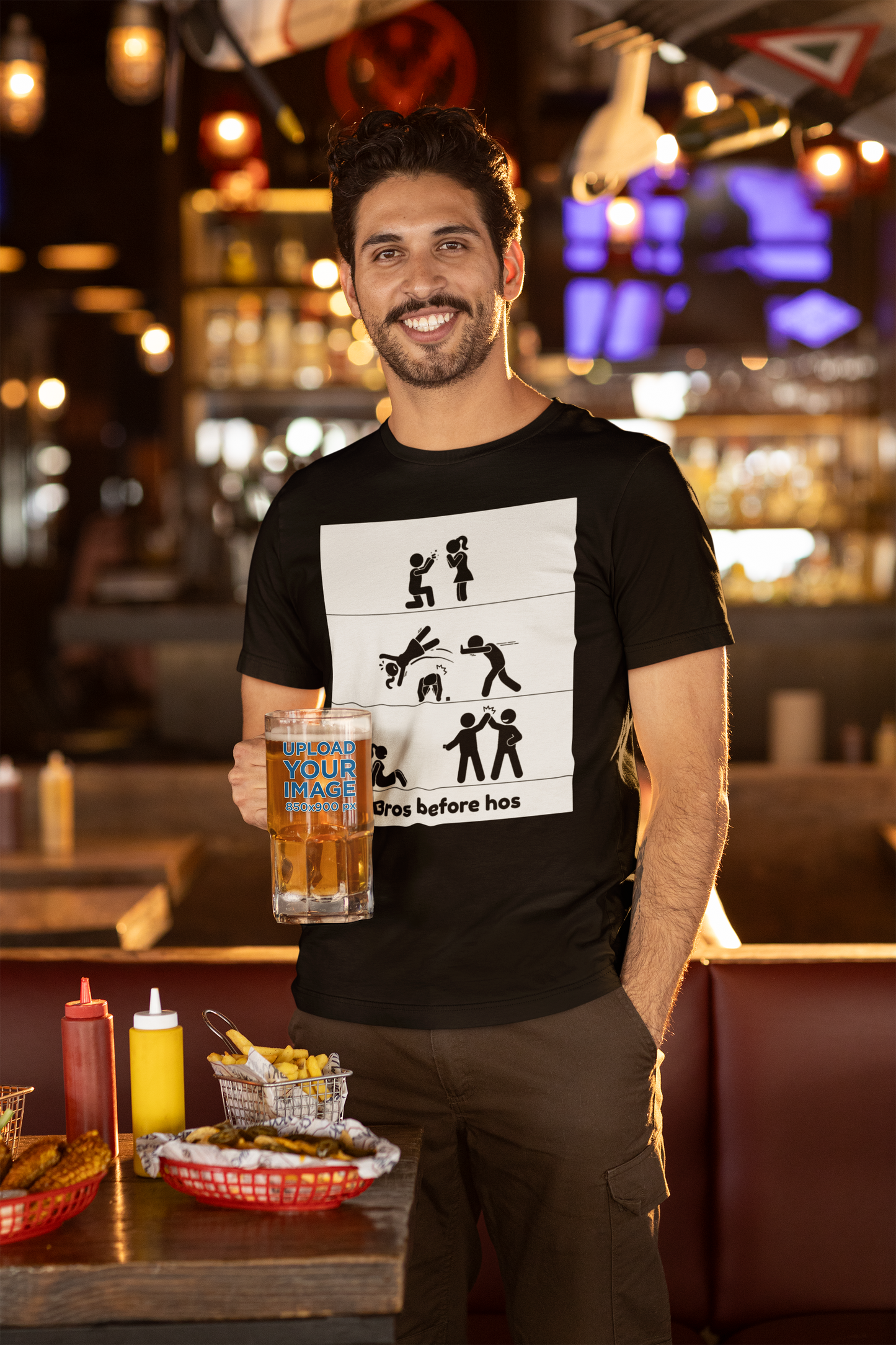 Bros Before Hos - Unisex Jersey Short Sleeve Tee