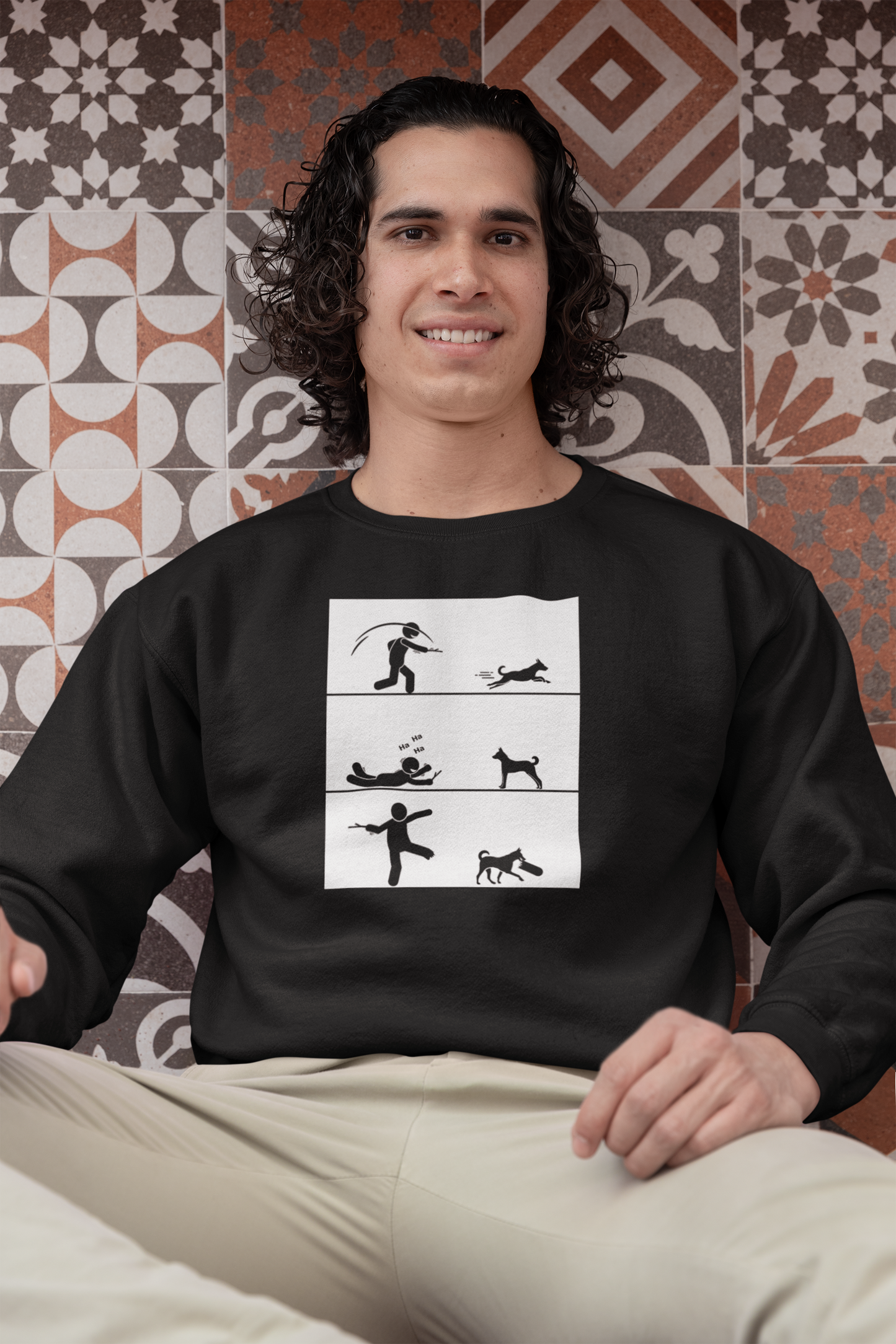 Fake Out Fetch - Unisex Heavy Blend™ Crewneck Sweatshirt