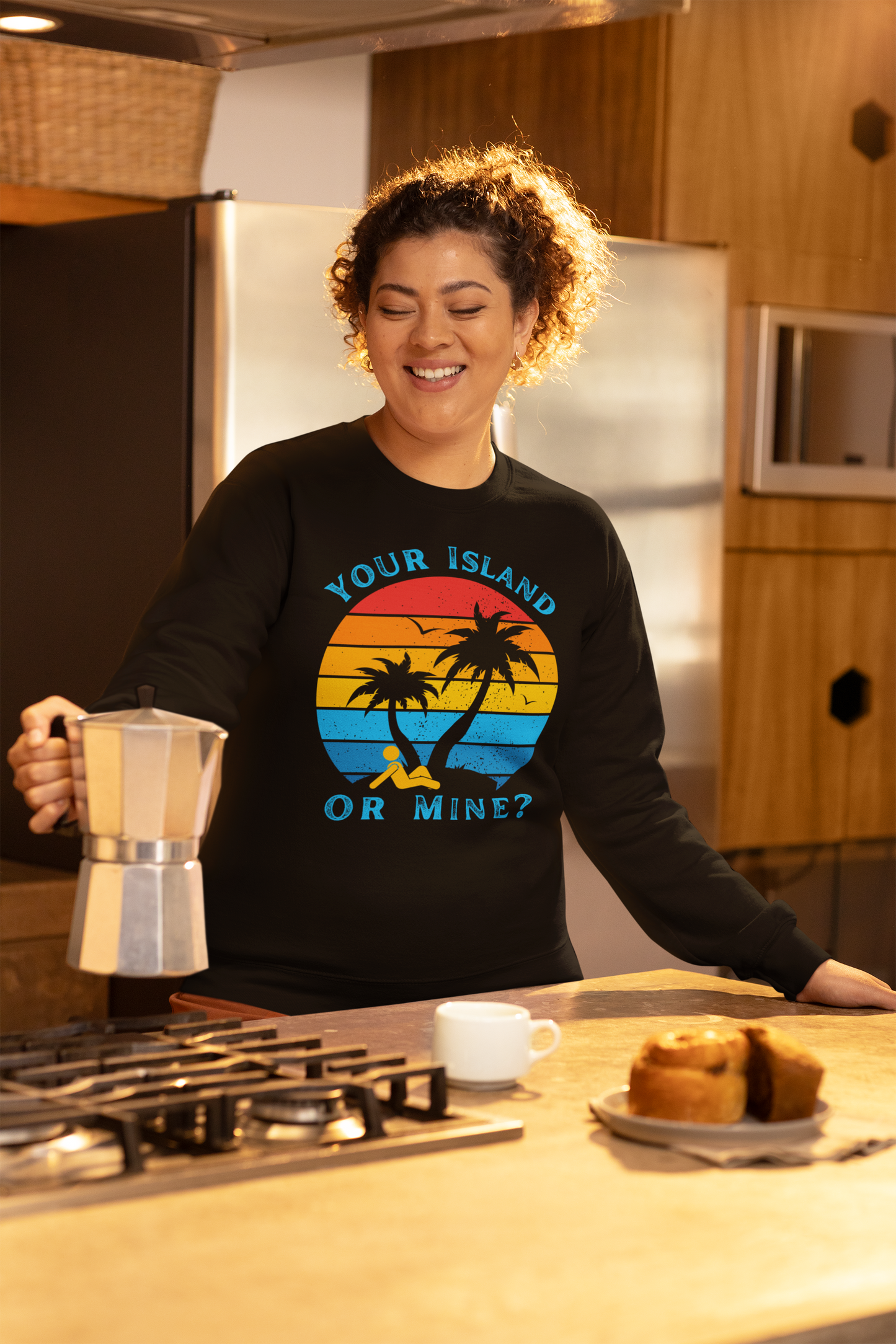 Your Island Or Mine? - Heavy Blend™ Crewneck Sweatshirt