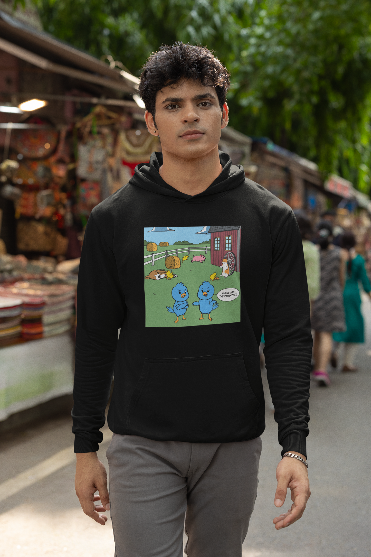 Where Are The Parents? - Heavy Blend™ Hooded Sweatshirt
