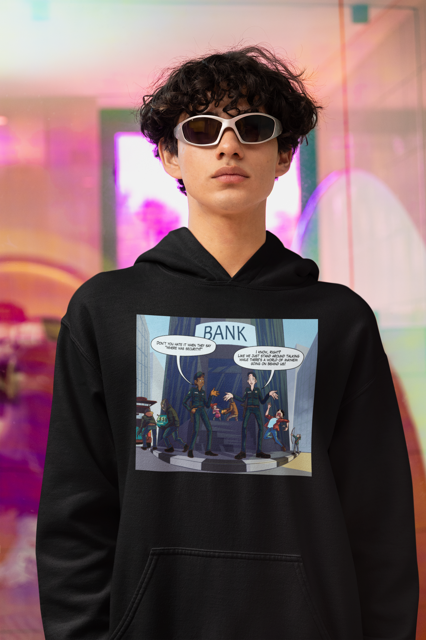 Where Was Security? - Unisex Heavy Blend™ Hooded Sweatshirt