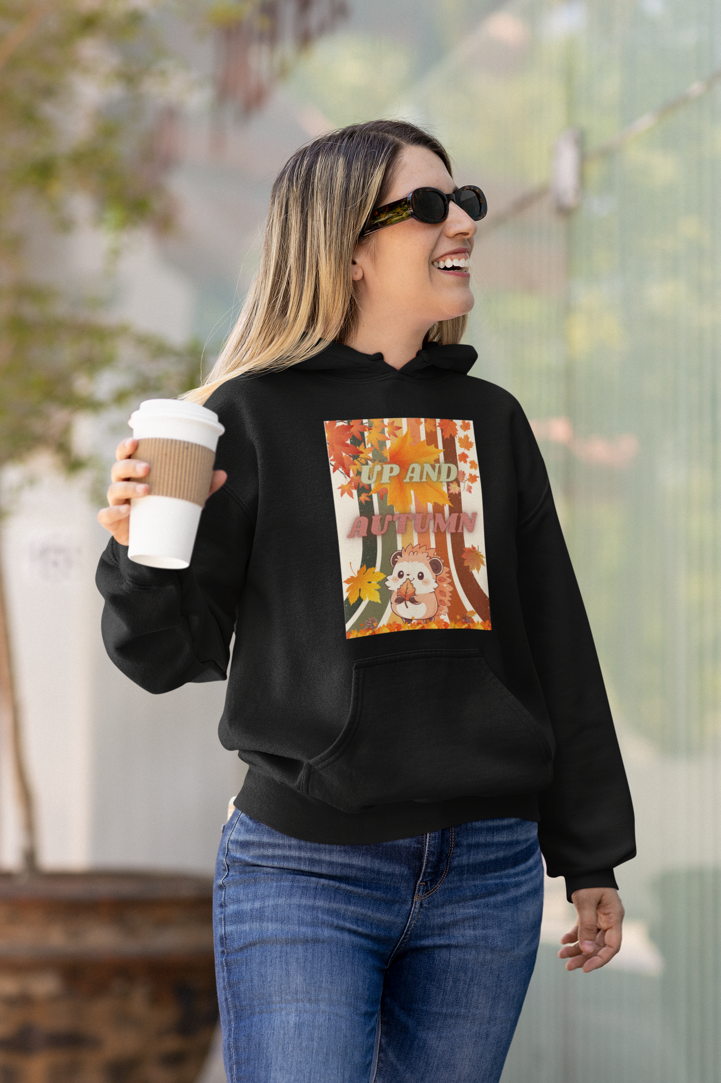 Up And Autumn - Heavy Blend™ Hooded Sweatshirt