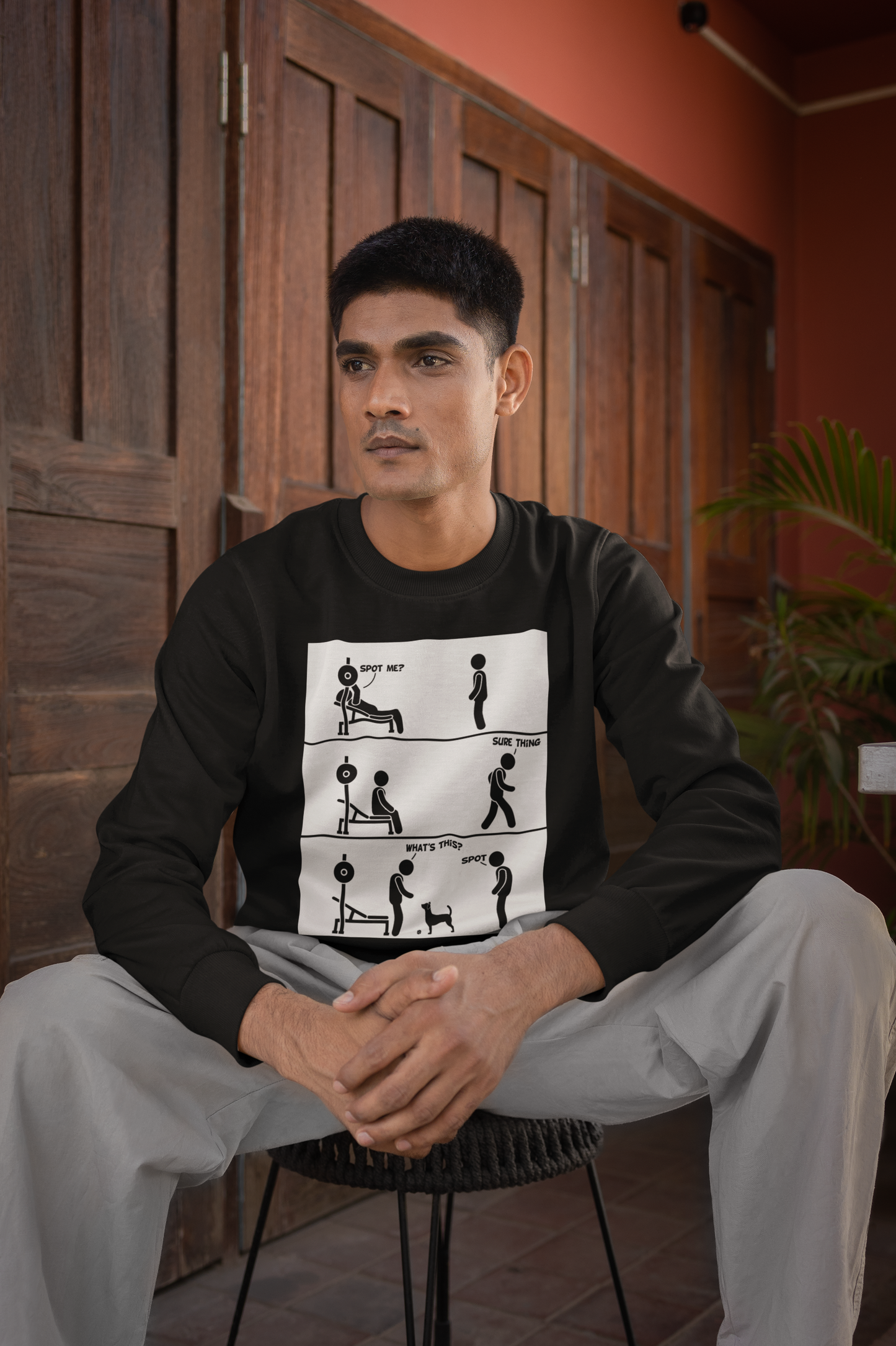 Spot Me? - Unisex Heavy Blend™ Crewneck Sweatshirt