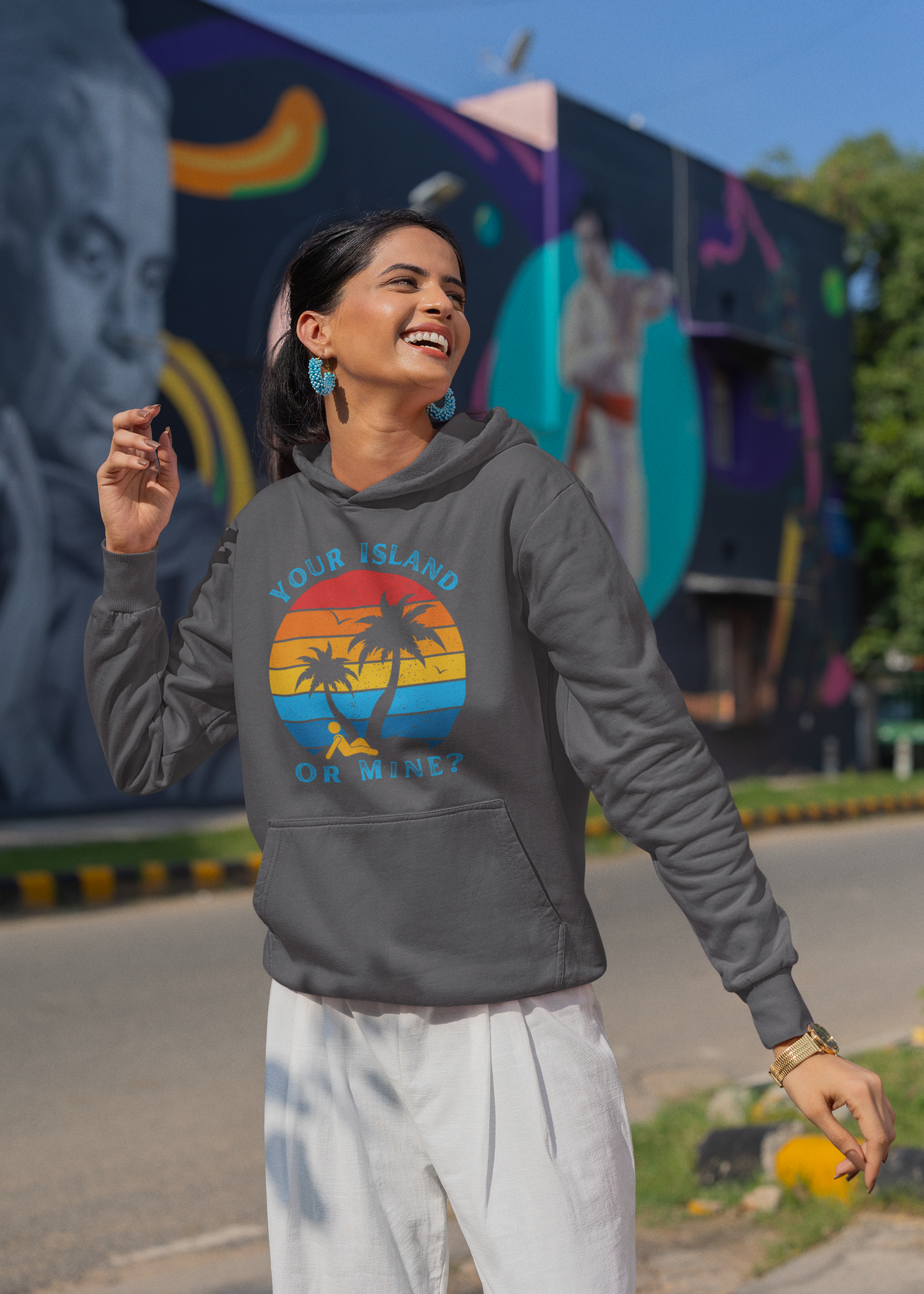 Your Island Or Mine? - Heavy Blend™ Hooded Sweatshirt