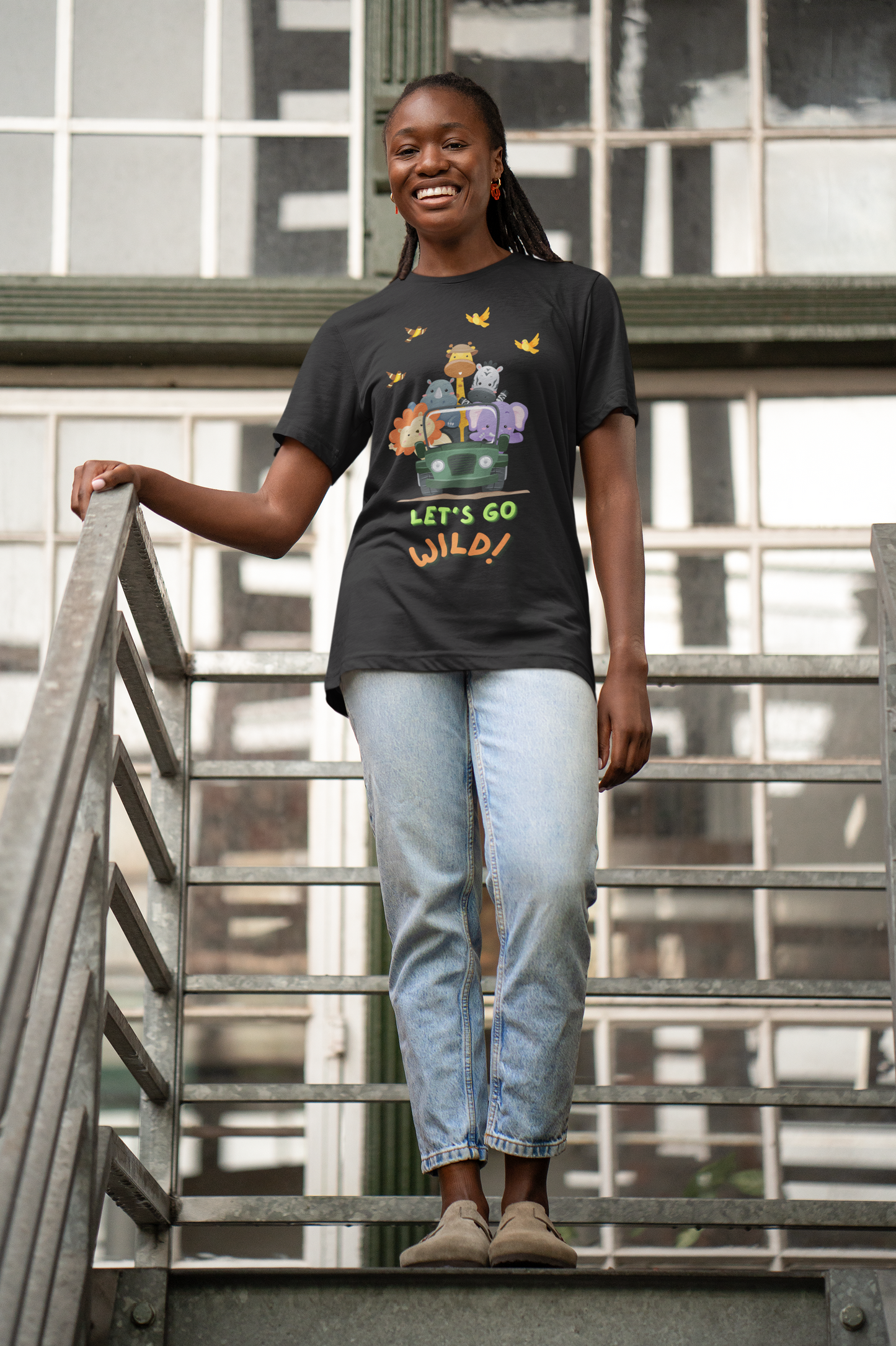 Let's Go Wild! - Unisex Jersey Short Sleeve Tee
