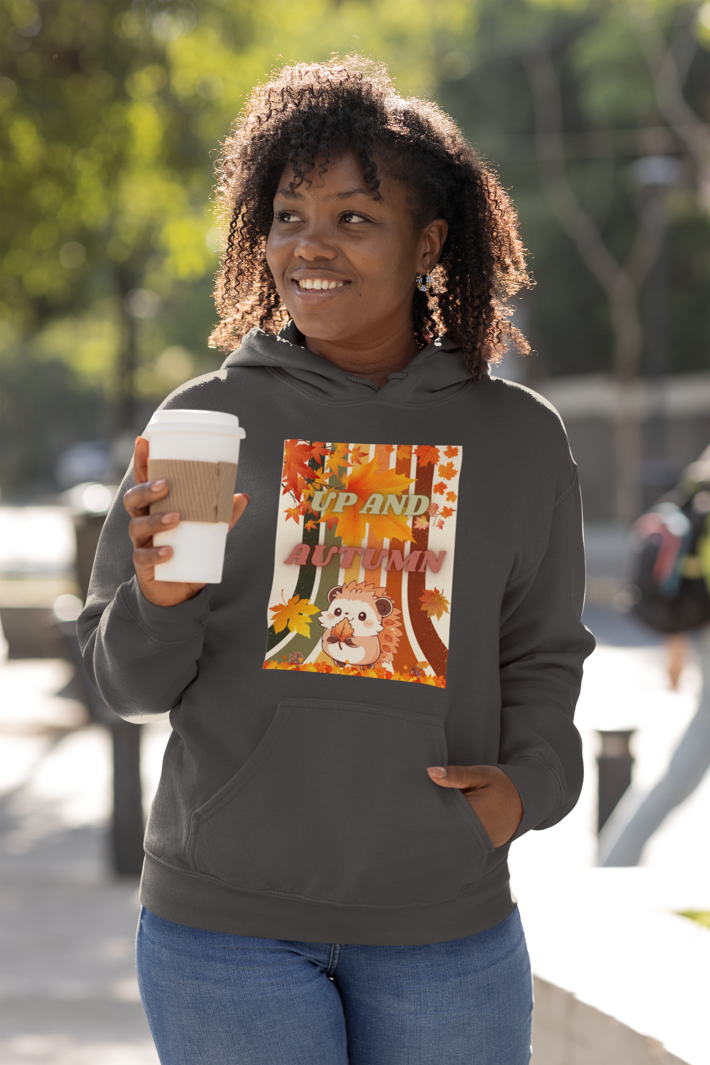 Up And Autumn - Heavy Blend™ Hooded Sweatshirt