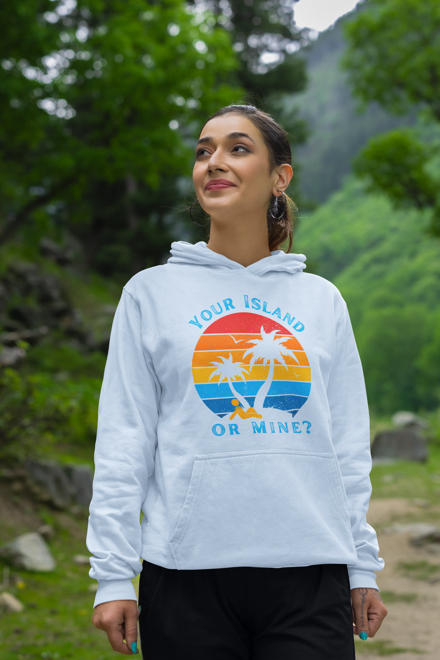 Your Island Or Mine? - Heavy Blend™ Hooded Sweatshirt