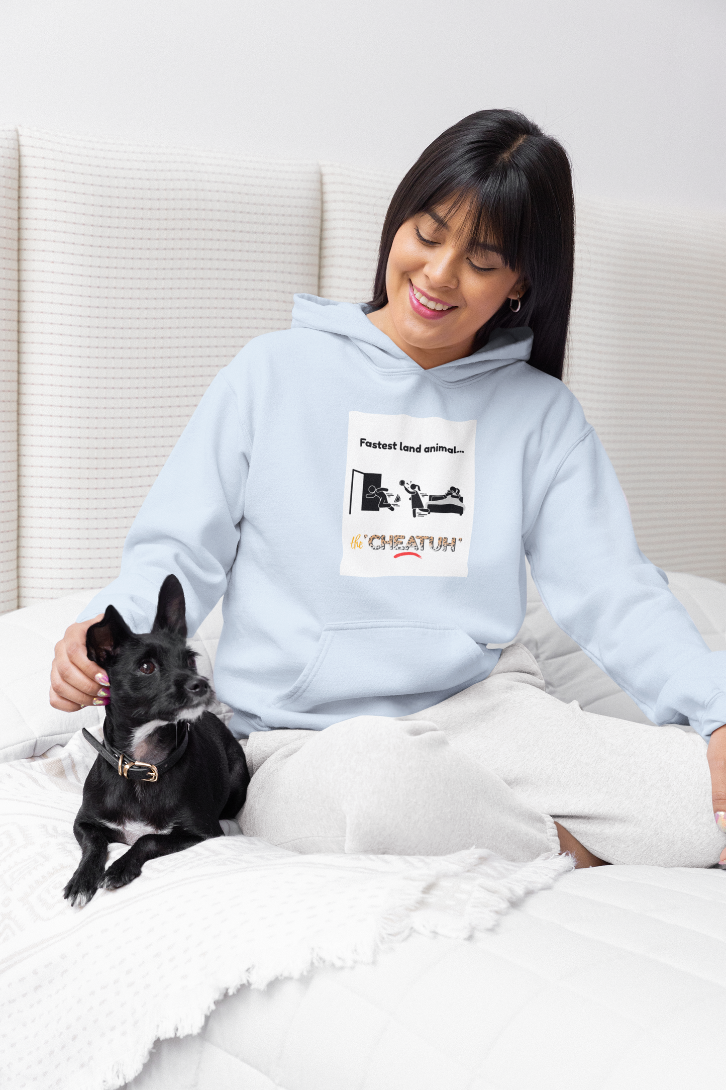 Fastest Land Animal...The 'Cheatuh' Unisex Heavy Blend™ Hooded Sweatshirt