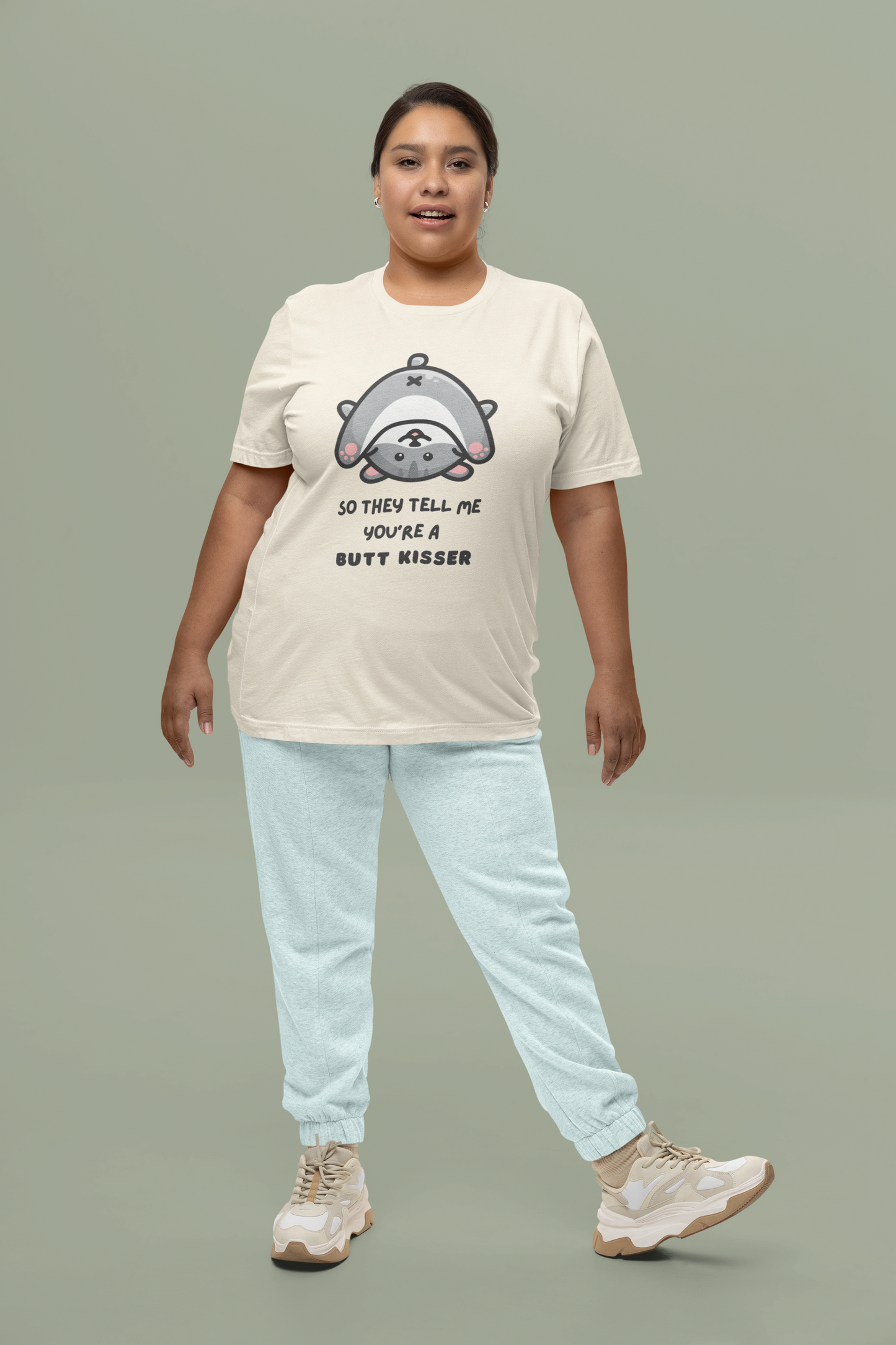 So They Tell Me You're A Butt Kisser - Unisex Jersey Short Sleeve Tee