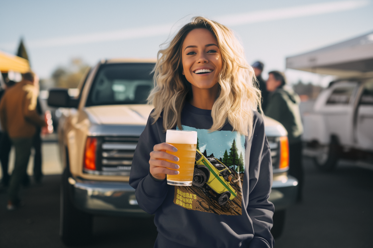 Bubba's Gonna' Bubba - Unisex Heavy Blend™ Crewneck Sweatshirt