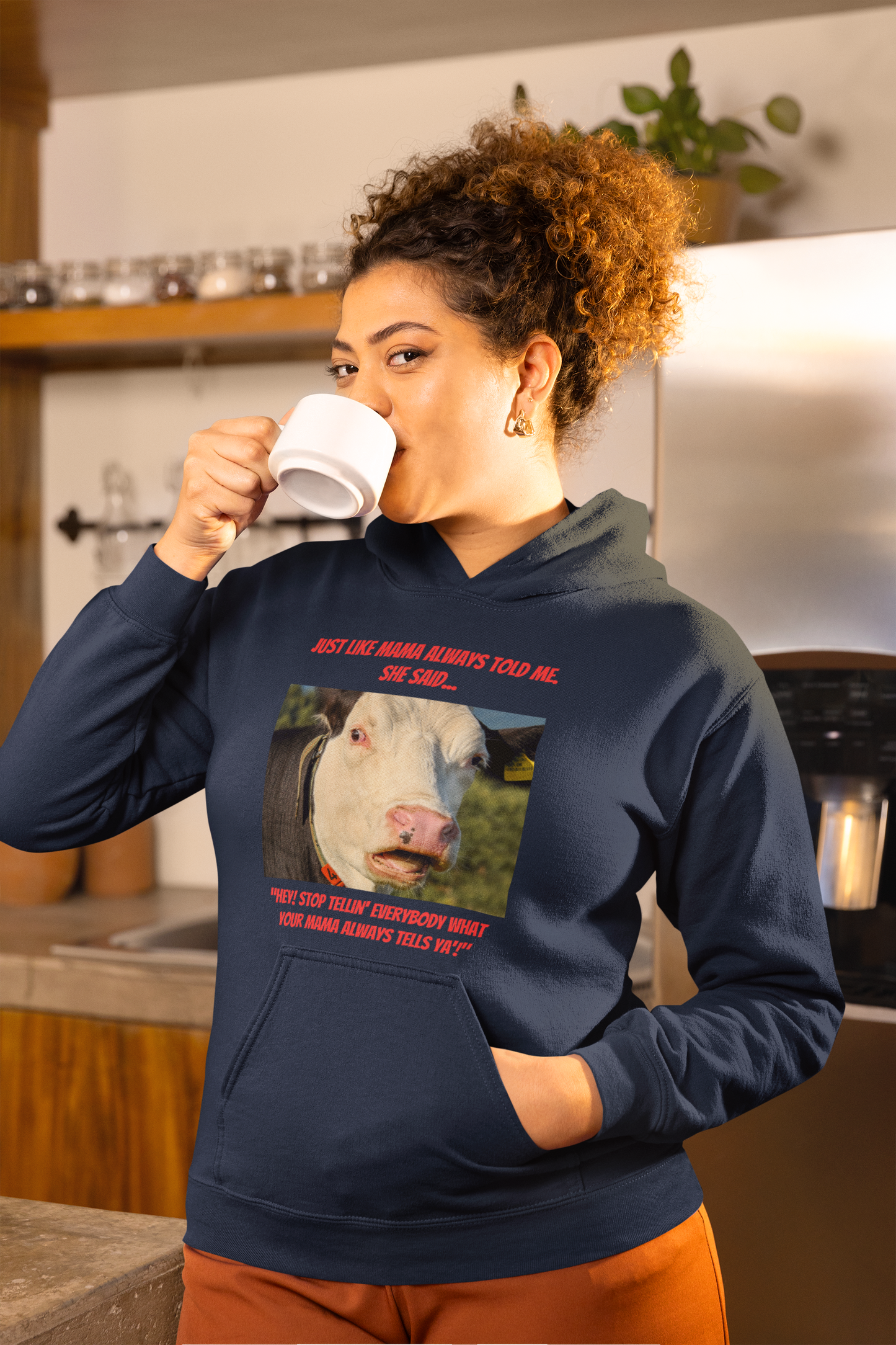 Just Like Mama Always Told Me - Heavy Blend™ Hooded Sweatshirt