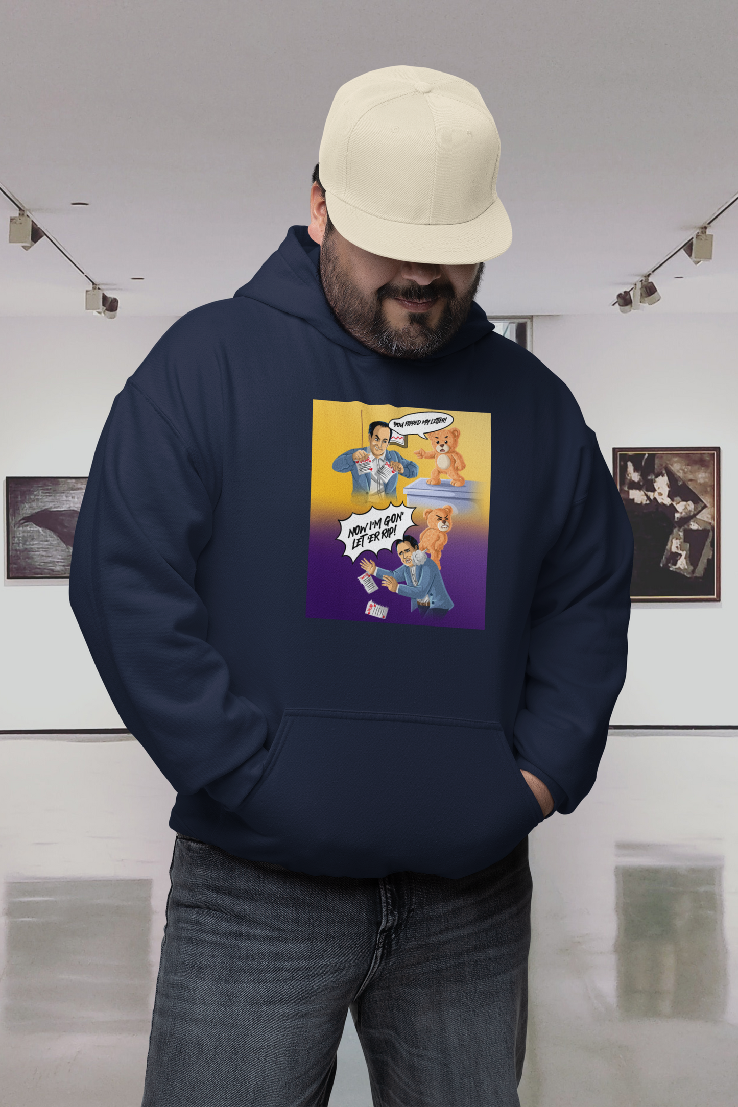 You Ripped My Letter! - Heavy Blend™ Hooded Sweatshirt