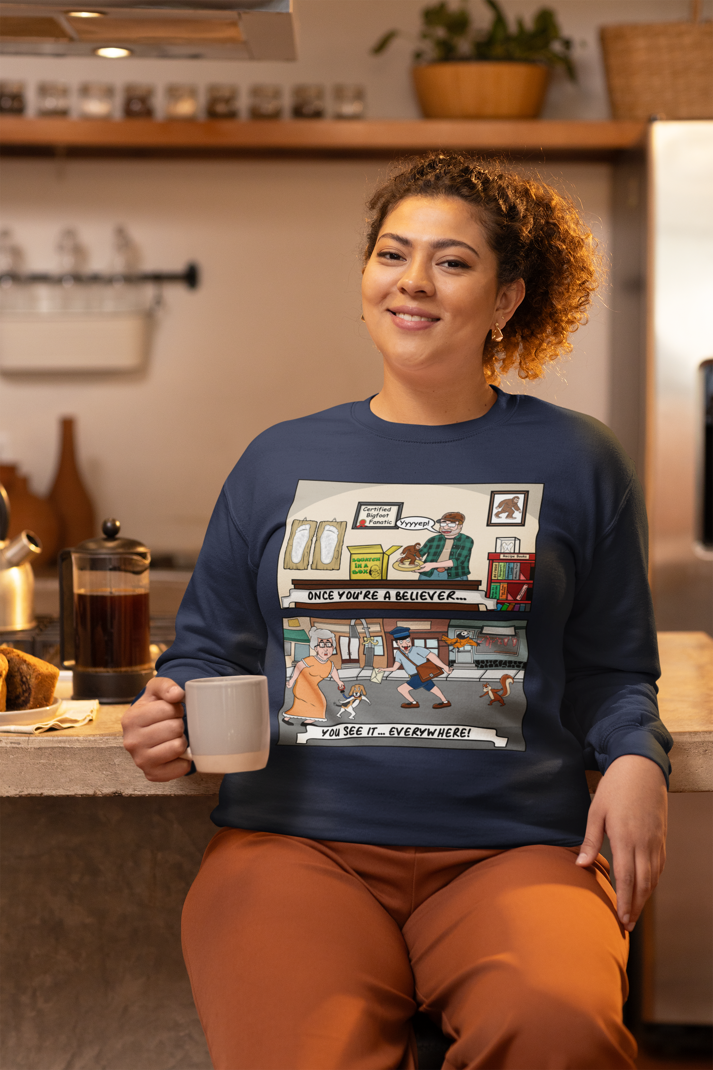 Once You're A Believer...You See It...Everywhere! - Unisex Heavy Blend™ Crewneck Sweatshirt