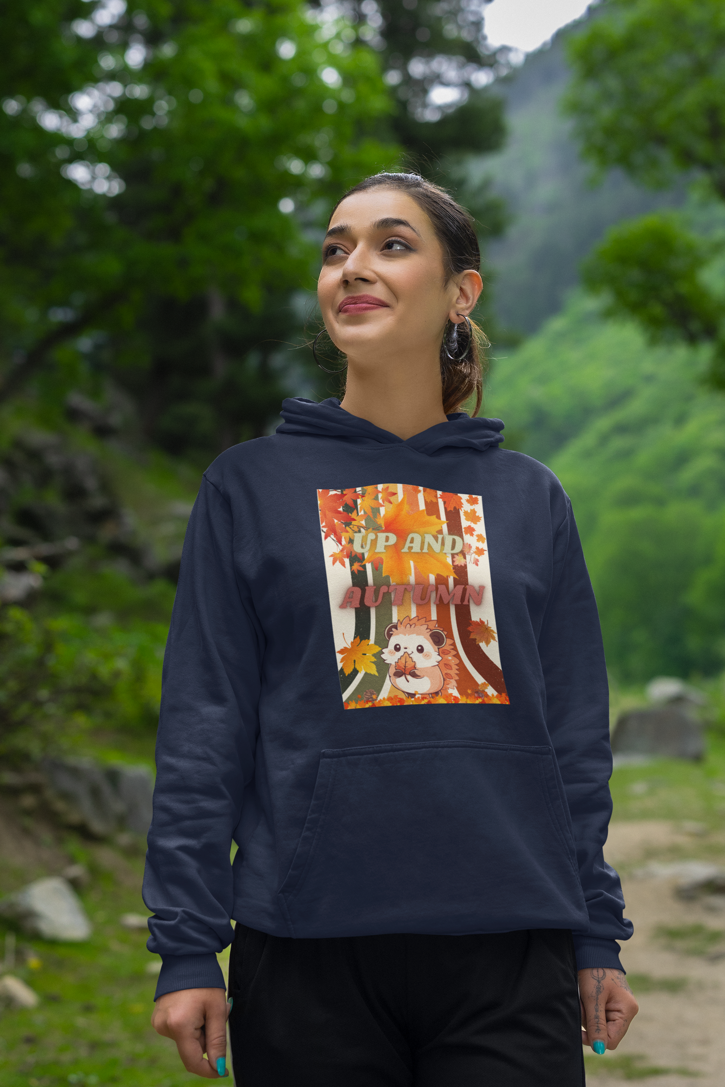 Up And Autumn - Heavy Blend™ Hooded Sweatshirt