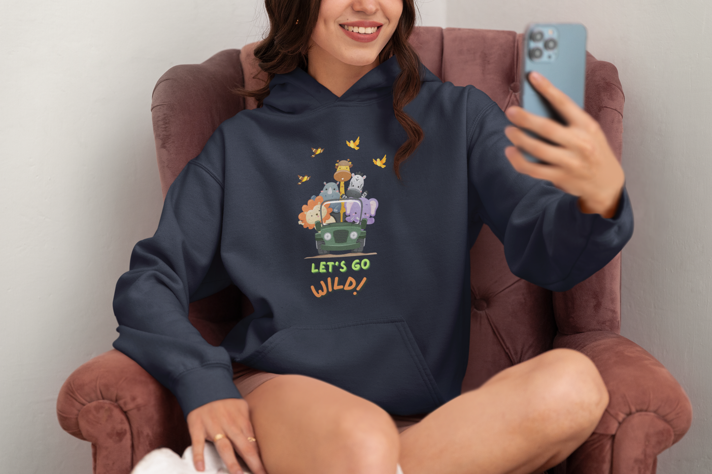 Let's Go Wild! - Heavy Blend™ Hooded Sweatshirt