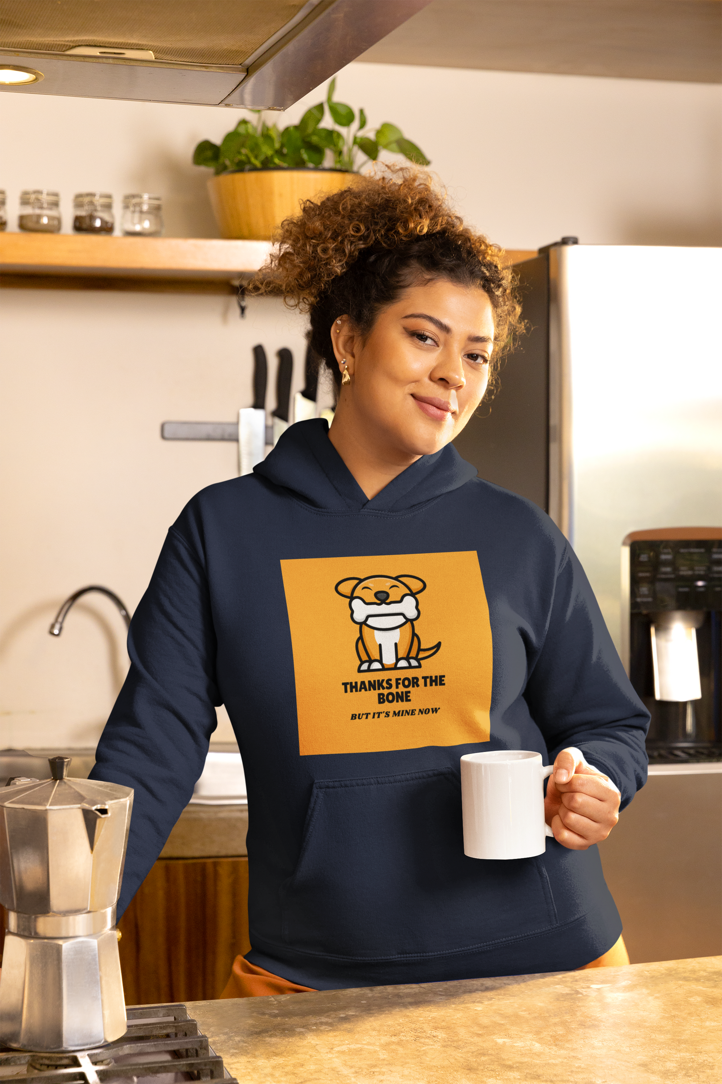 Thanks For The Bone But It's Mine Now - Heavy Blend™ Hooded Sweatshirt