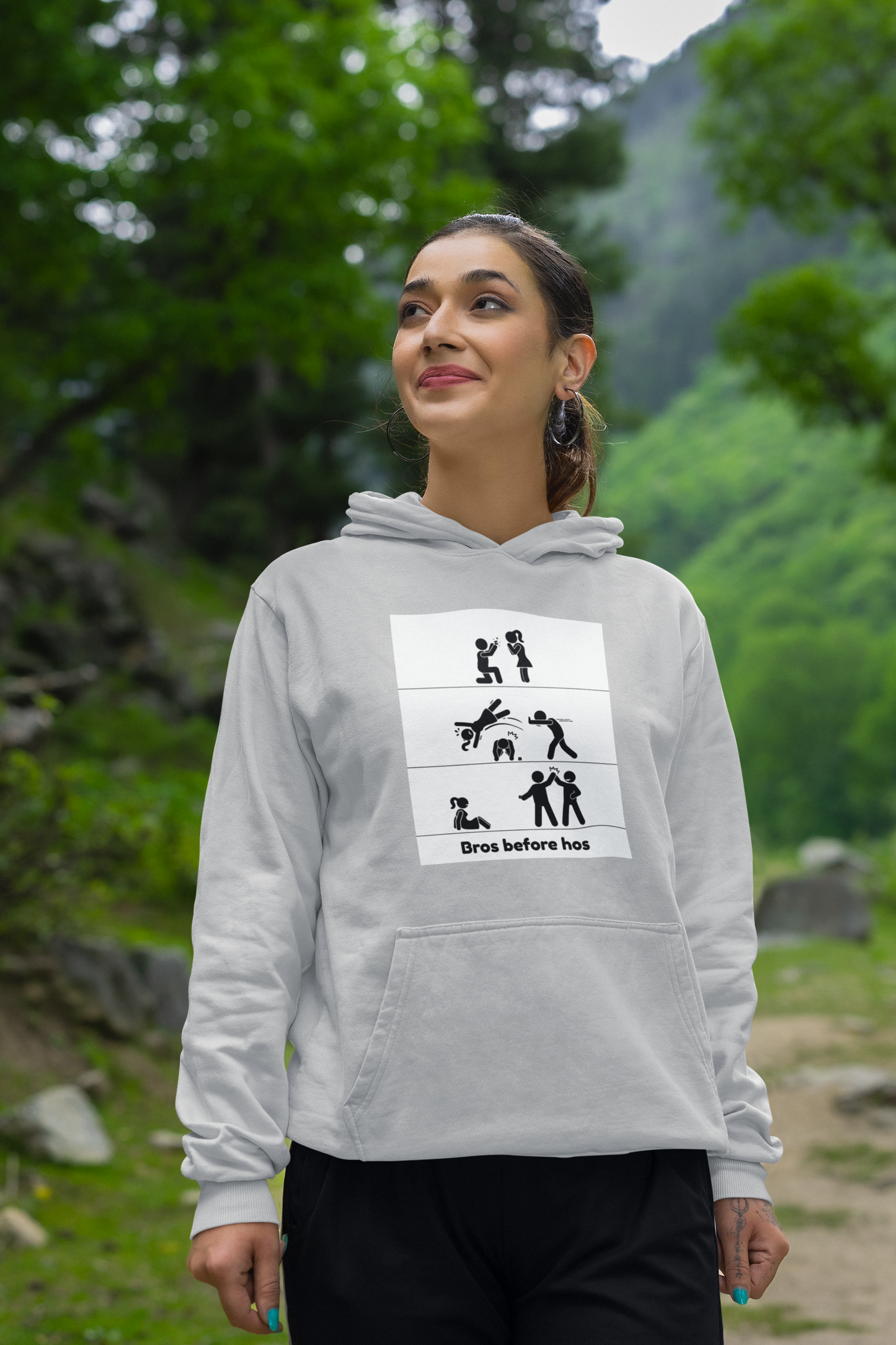 Bros Before Hos - Unisex Heavy Blend™ Hooded Sweatshirt