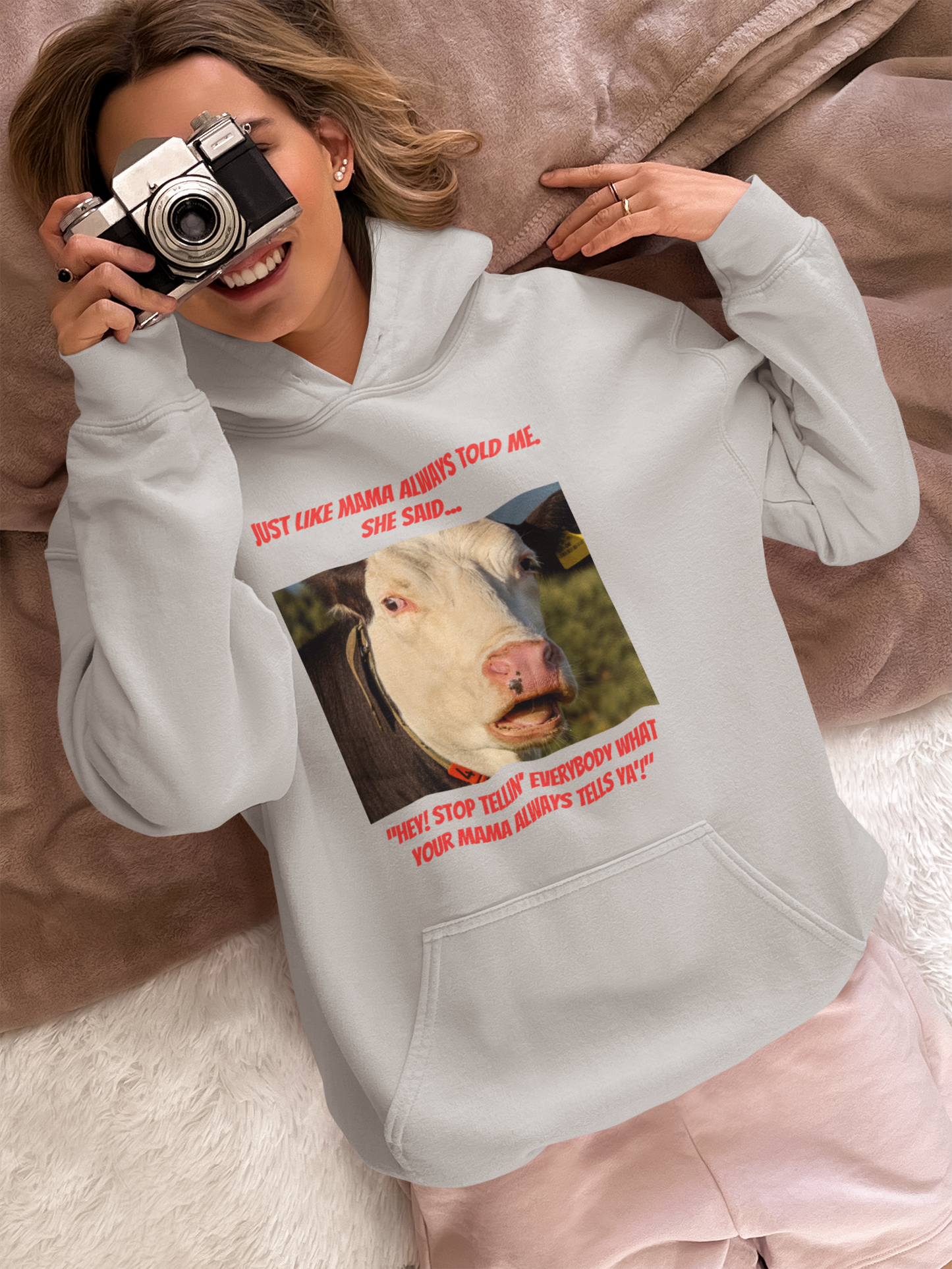 Just Like Mama Always Told Me - Heavy Blend™ Hooded Sweatshirt