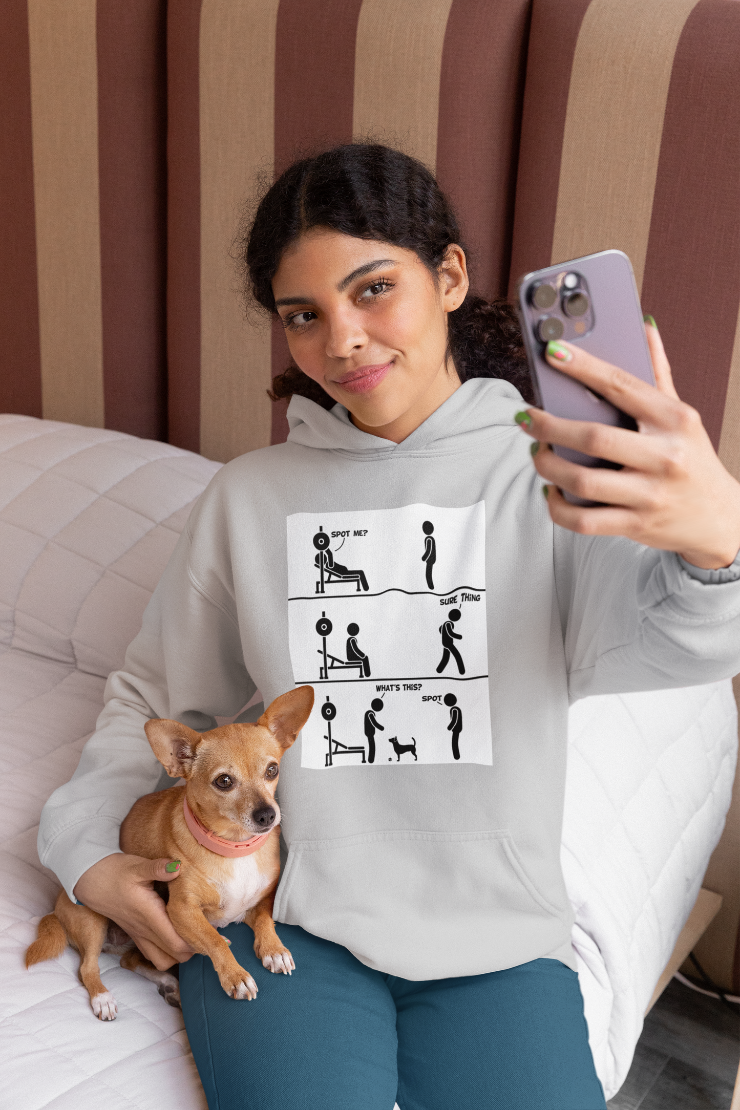 Spot Me? - Unisex Heavy Blend™ Hooded Sweatshirt