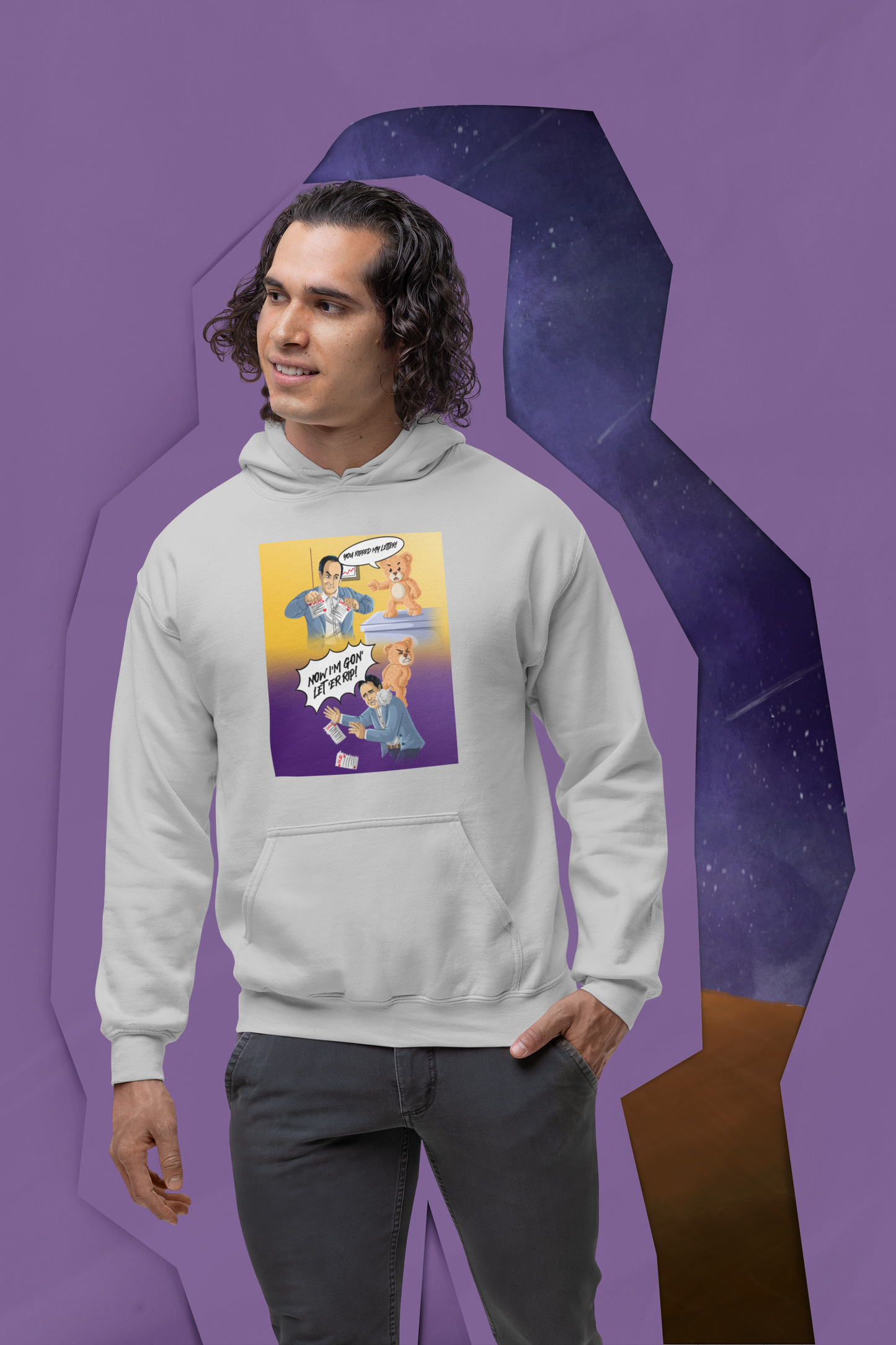 You Ripped My Letter! - Heavy Blend™ Hooded Sweatshirt