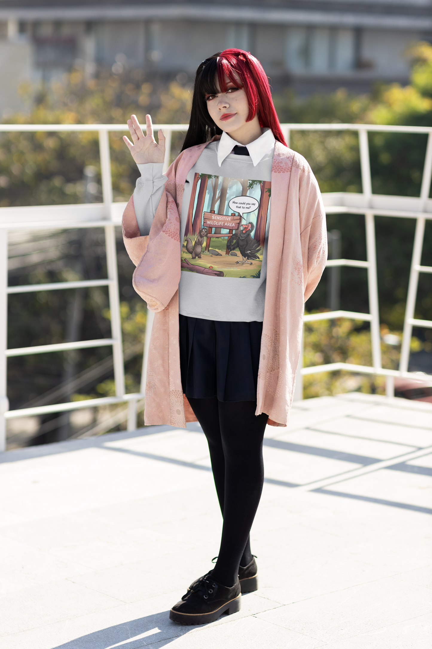 Sensitive Wildlife Area - Unisex Heavy Blend™ Crewneck Sweatshirt