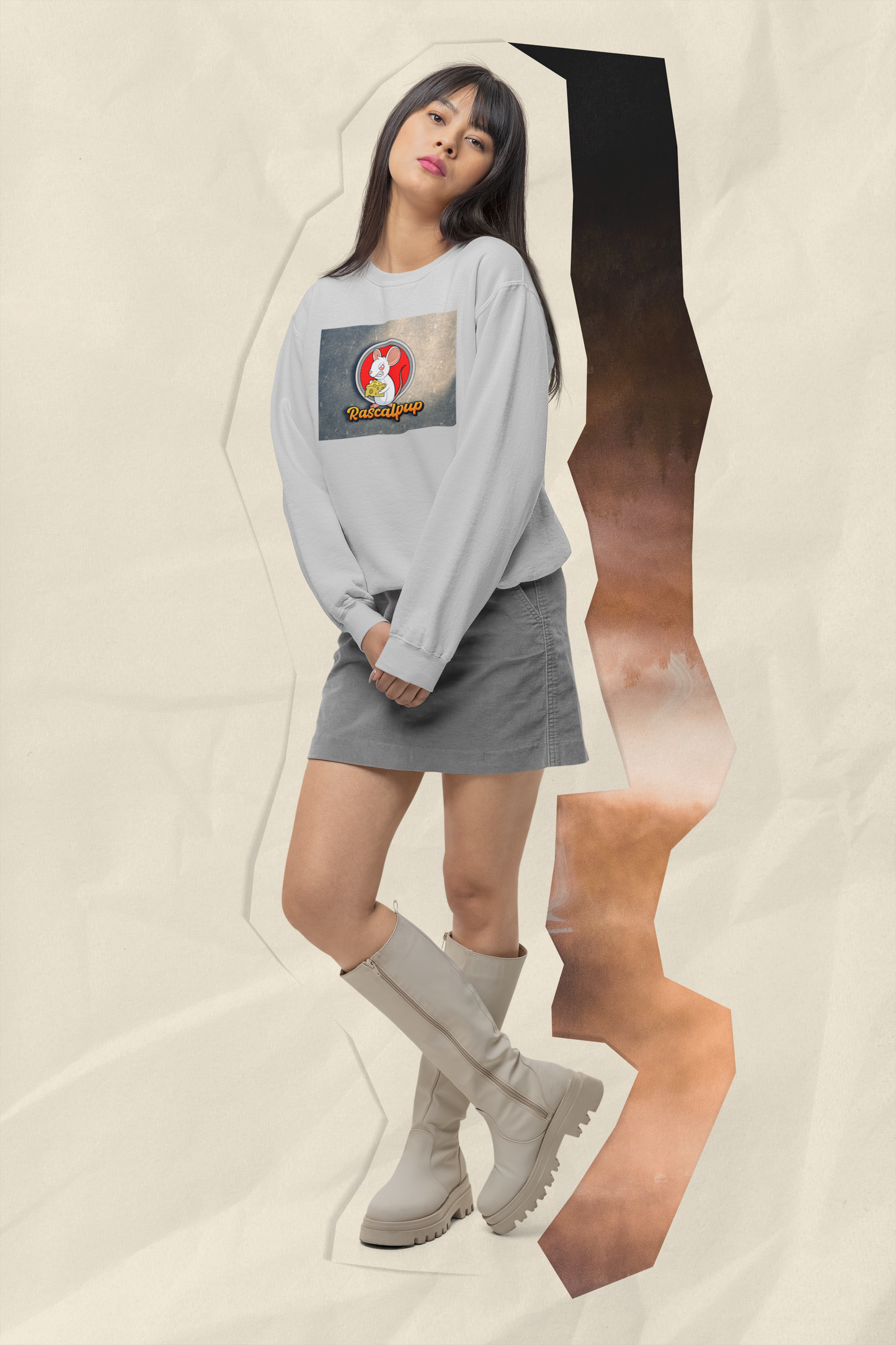 Rascalpup Logo - Unisex Heavy Blend™ Crewneck Sweatshirt
