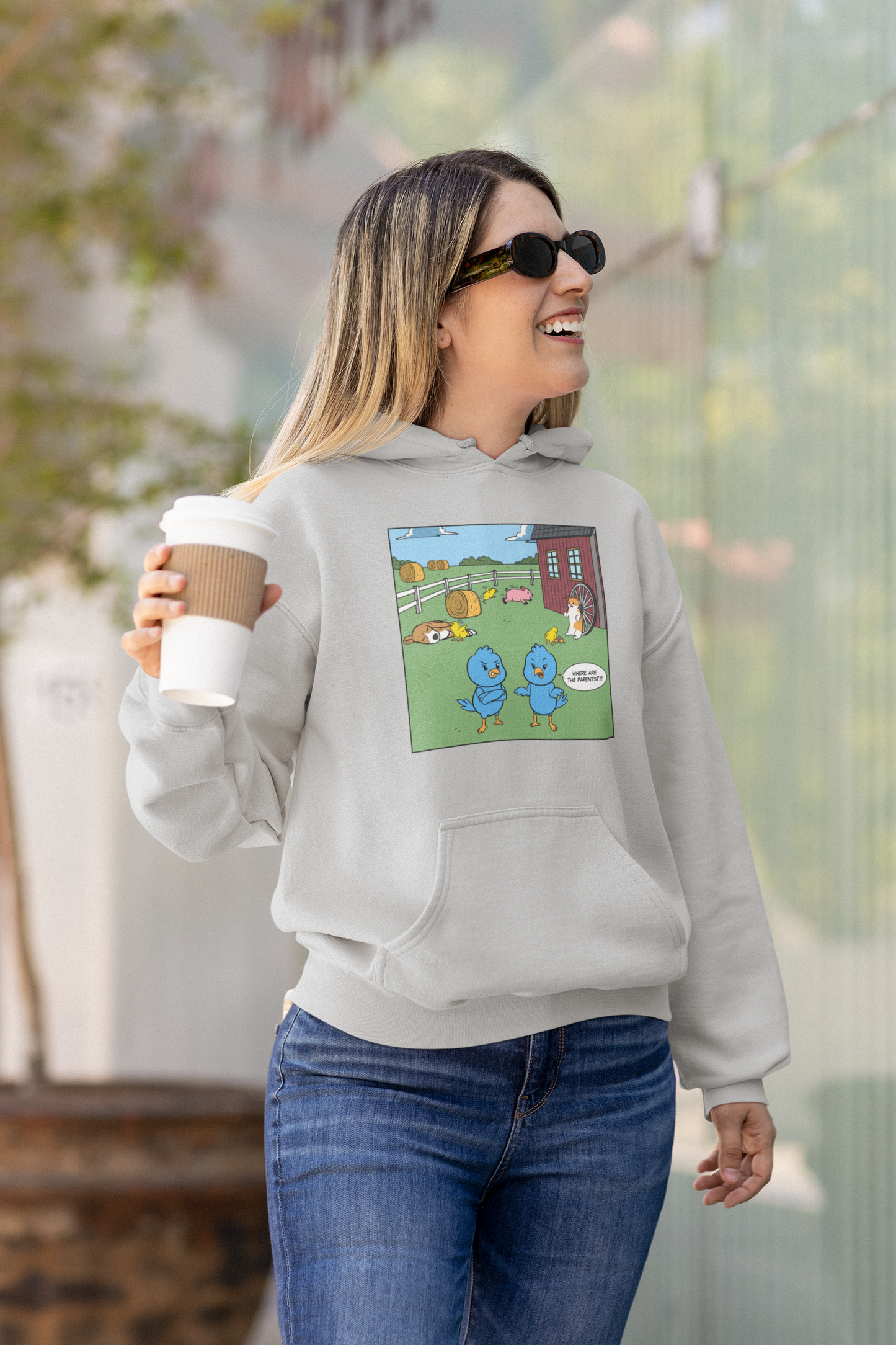 Where Are The Parents? - Heavy Blend™ Hooded Sweatshirt