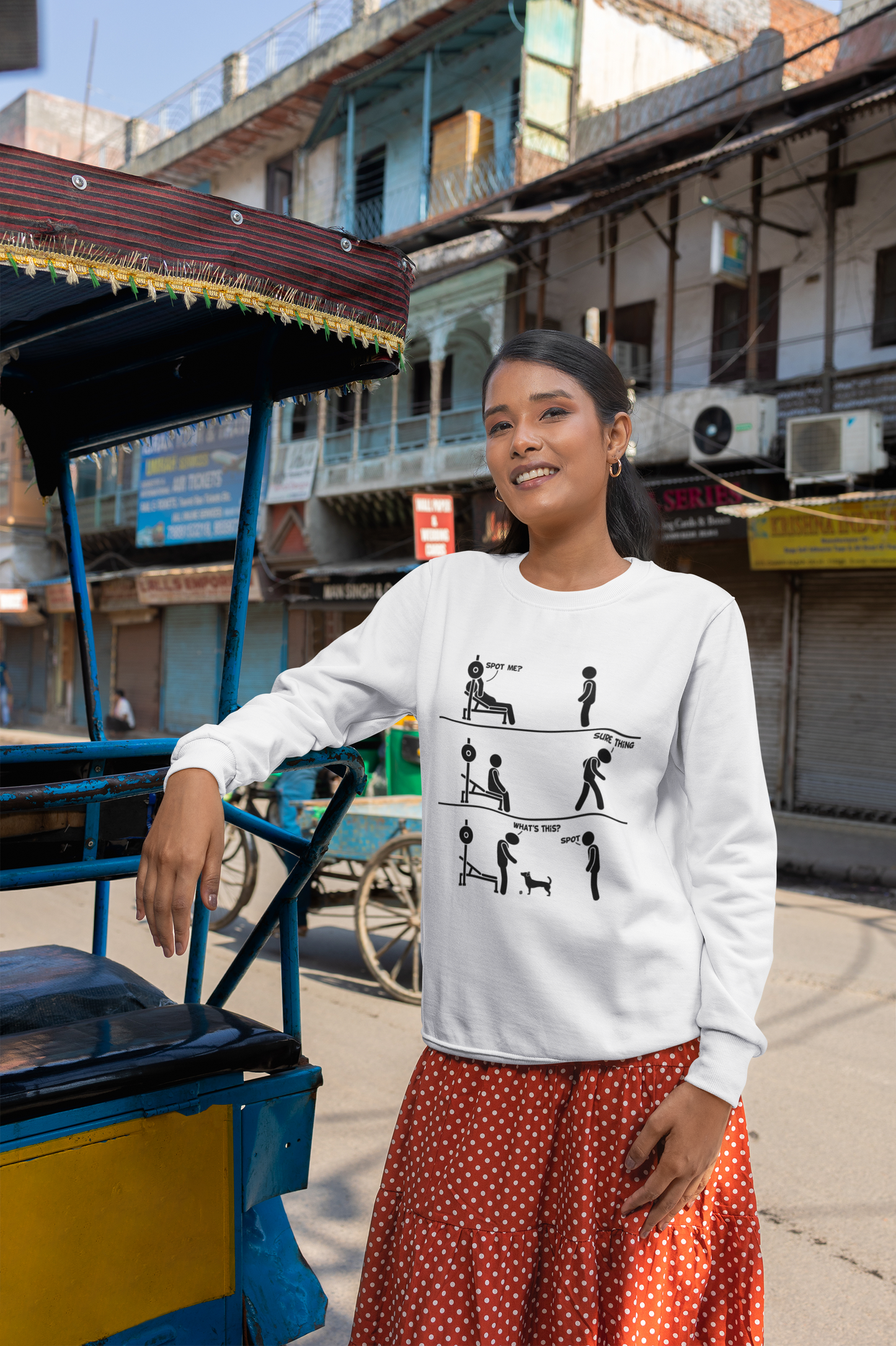 Spot Me? - Unisex Heavy Blend™ Crewneck Sweatshirt