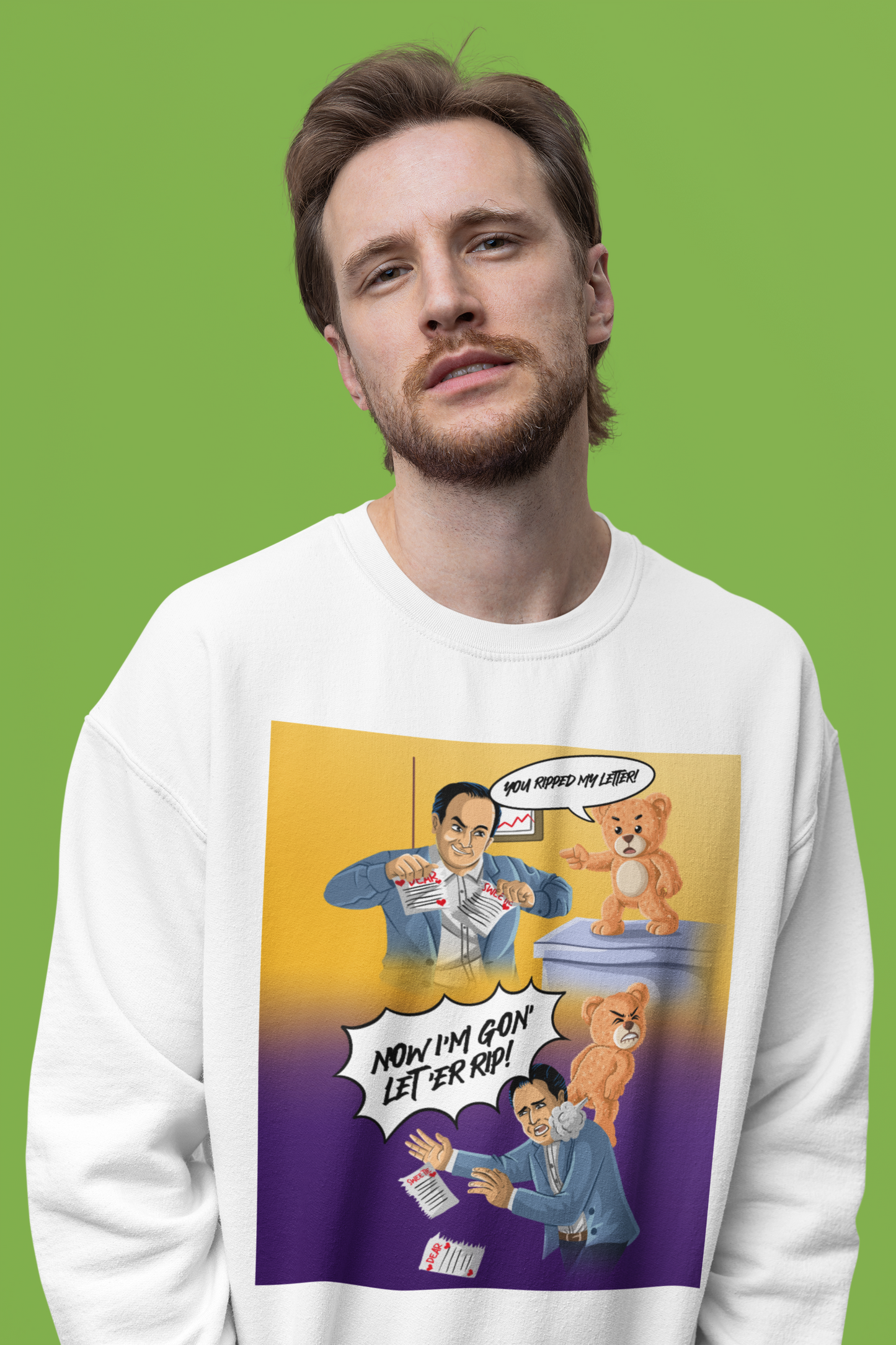 You Ripped My Letter! - Heavy Blend™ Crewneck Sweatshirt