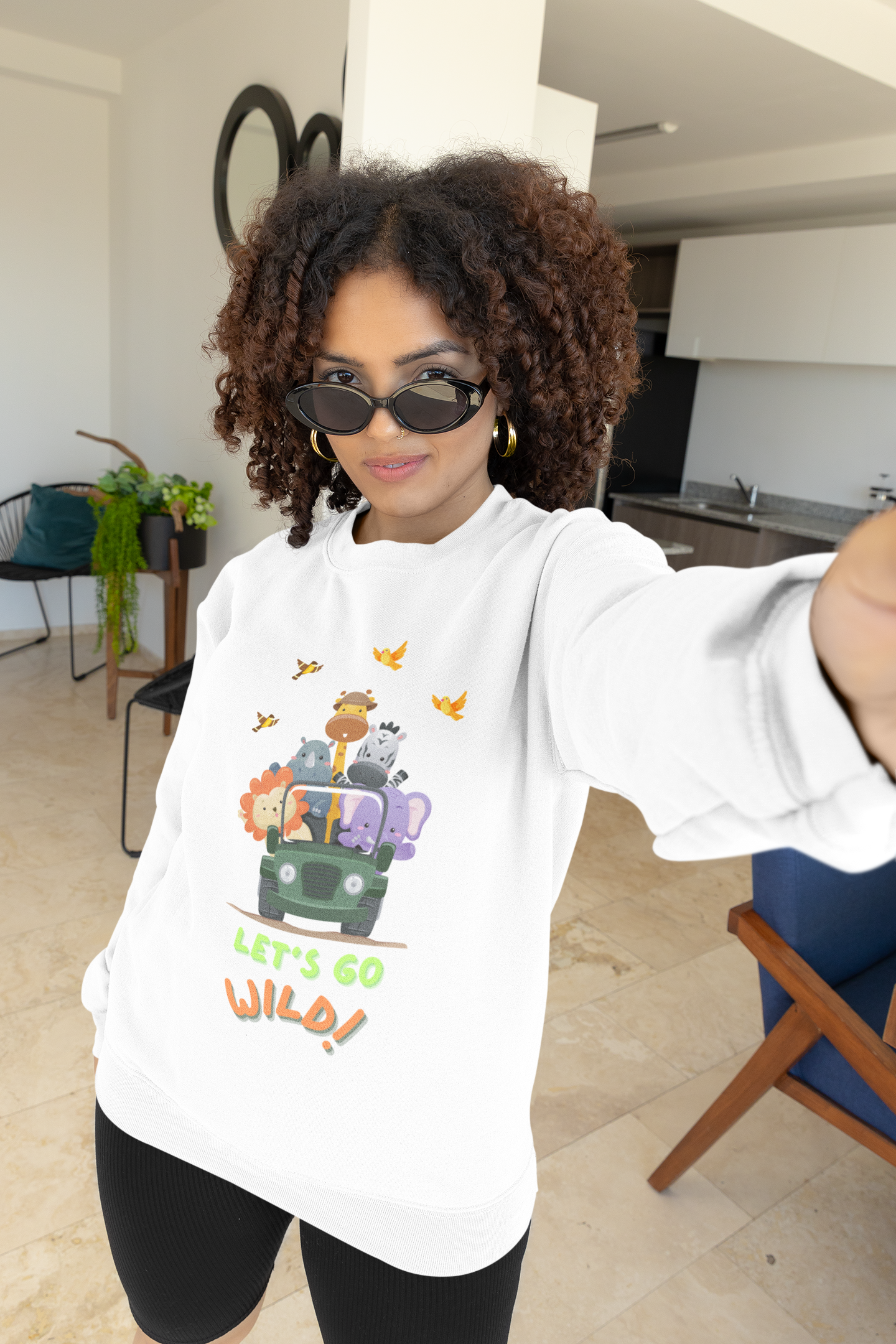 Let's Go Wild! - Unisex Heavy Blend™ Crewneck Sweatshirt