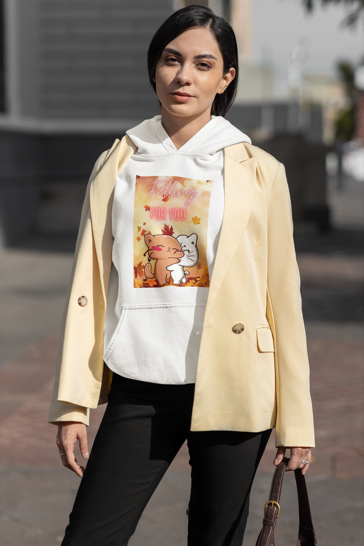 Falling For You - Heavy Blend™ Hooded Sweatshirt