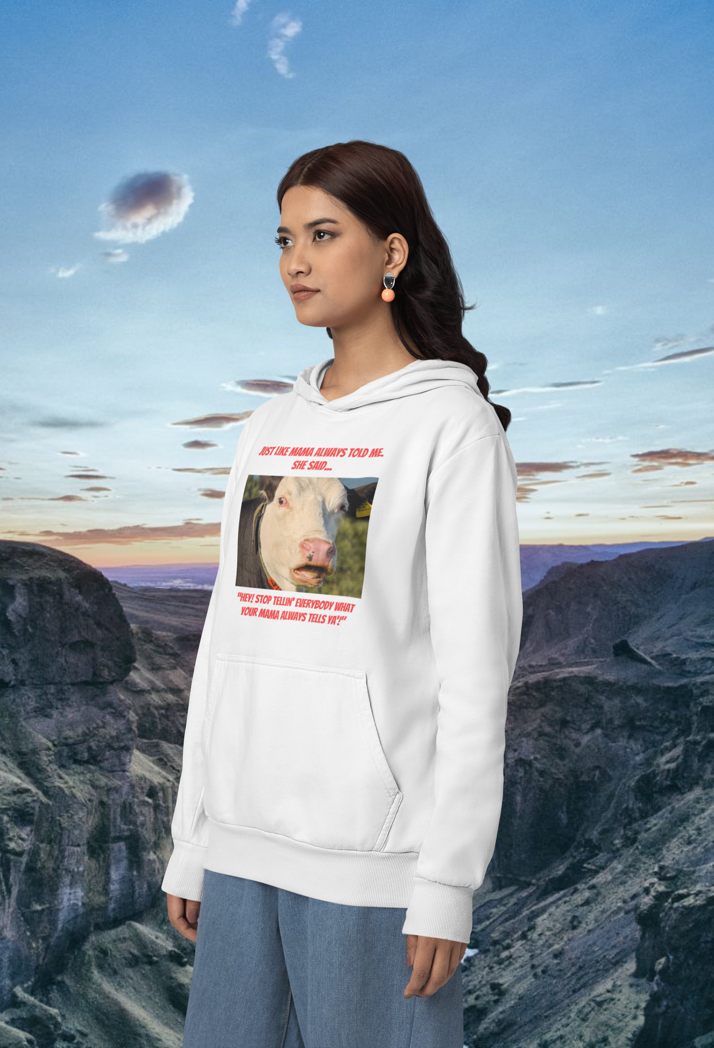 Just Like Mama Always Told Me - Heavy Blend™ Hooded Sweatshirt