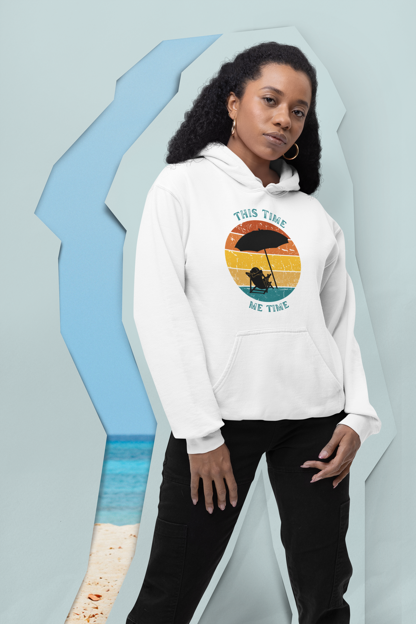 This Time Me Time - Heavy Blend™ Hooded Sweatshirt
