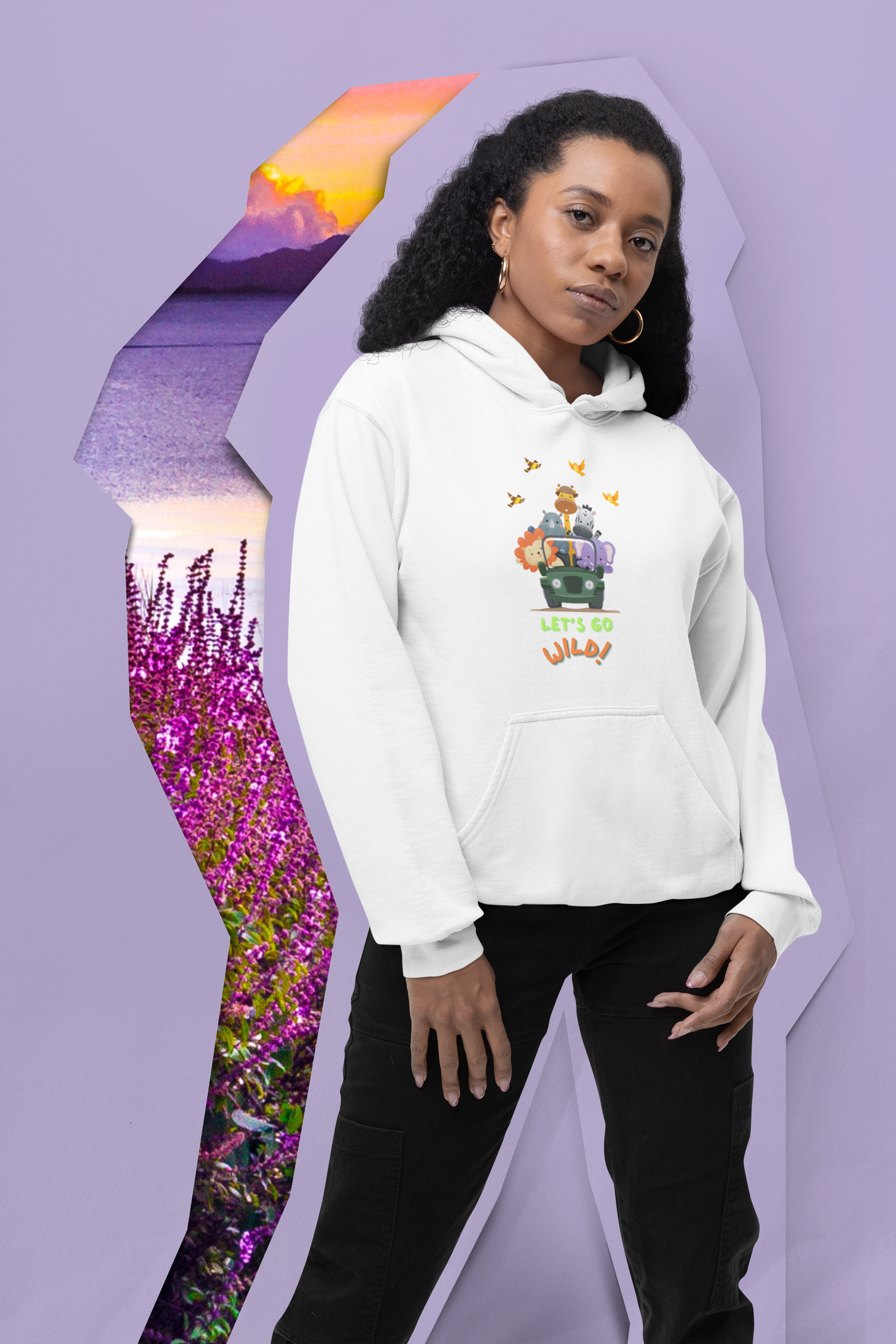 Let's Go Wild! - Heavy Blend™ Hooded Sweatshirt