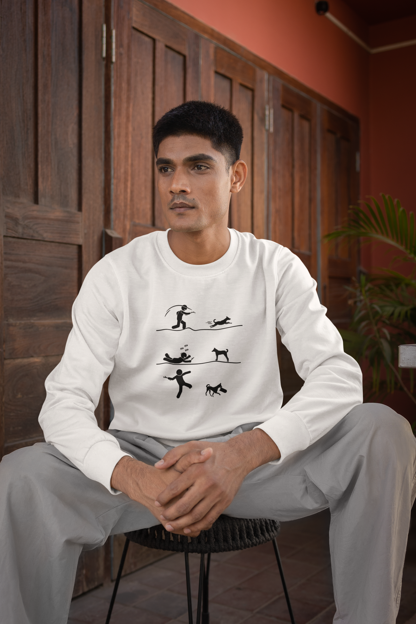 Fake Out Fetch - Unisex Heavy Blend™ Crewneck Sweatshirt