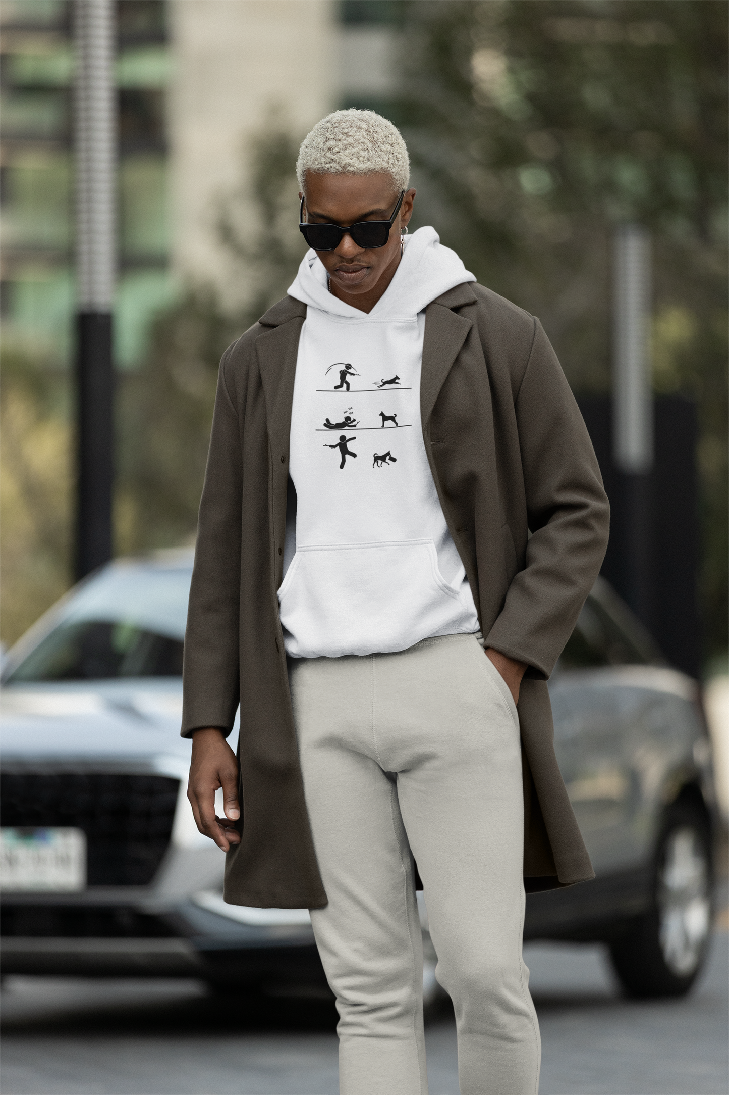 Fake Out Fetch - Unisex Heavy Blend™ Hooded Sweatshirt