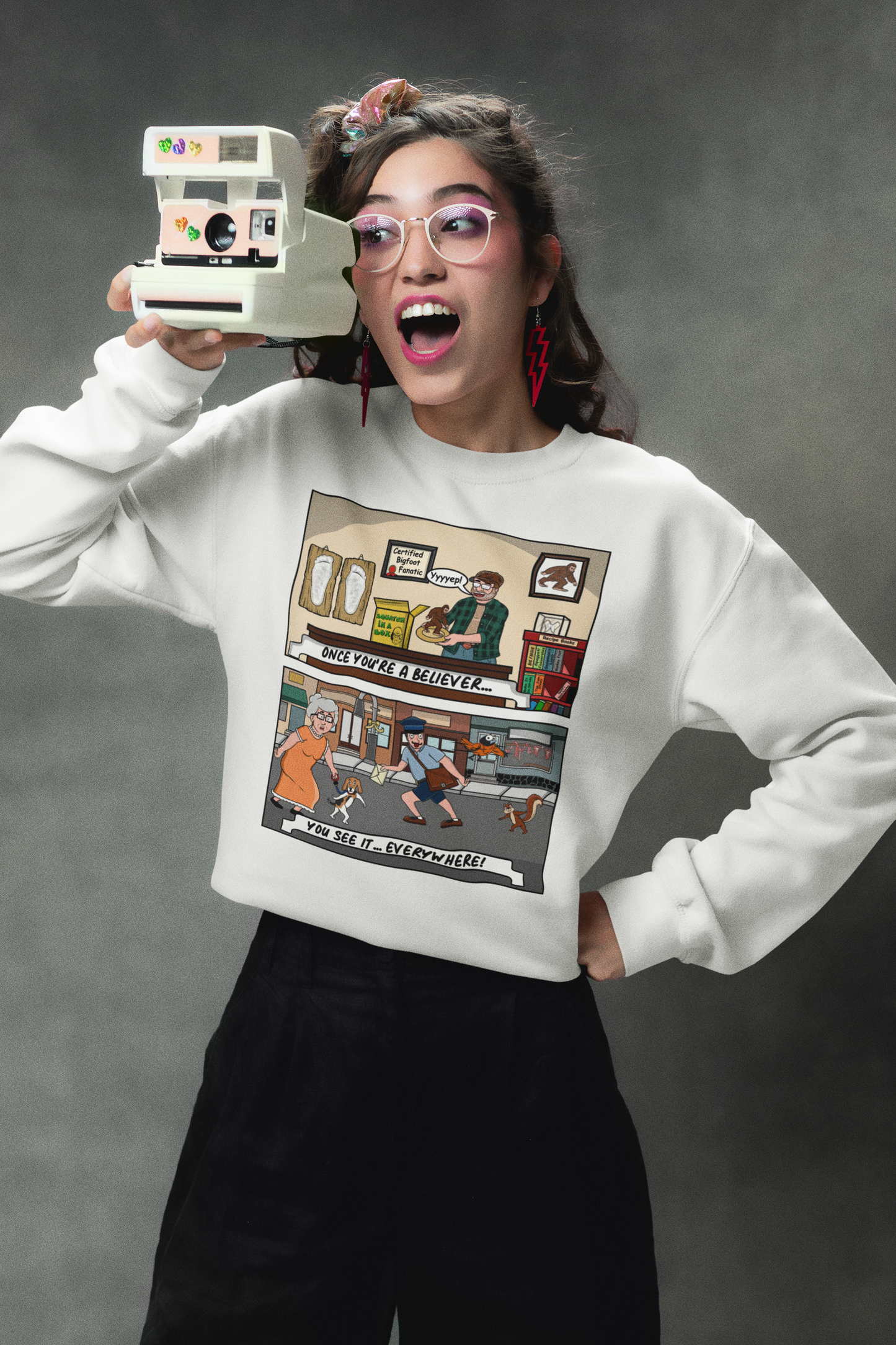 Once You're A Believer...You See It...Everywhere! - Unisex Heavy Blend™ Crewneck Sweatshirt