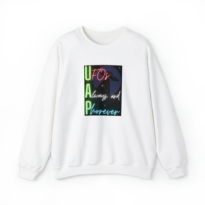 UFOs Always And Phorever - Heavy Blend™ Crewneck Sweatshirt