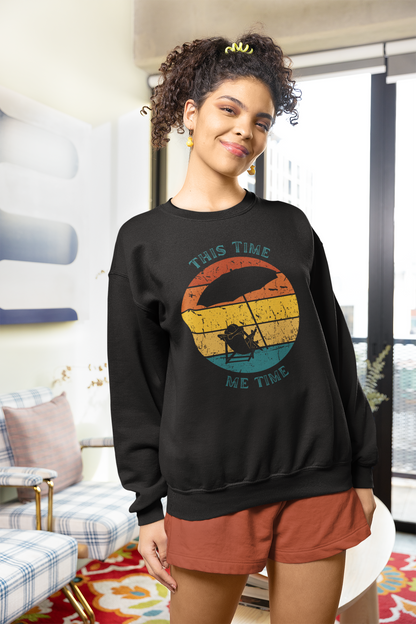 This Time Me Time - Heavy Blend™ Crewneck Sweatshirt