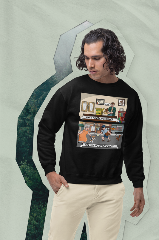 Once You're A Believer...You See It...Everywhere! -  Unisex Heavy Blend™ Crewneck Sweatshirt