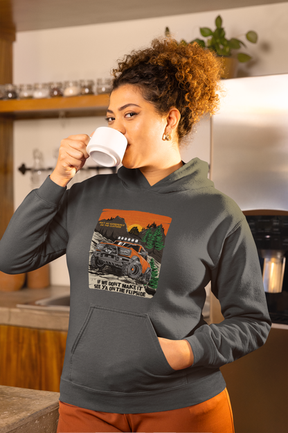 Ain't No Guardrails On The Cliffside - Unisex Heavy Blend™ Hooded Sweatshirt