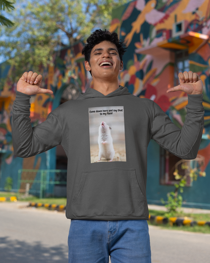 Come Down Here And Say That To My Face! - Unisex Heavy Blend™ Hooded Sweatshirt